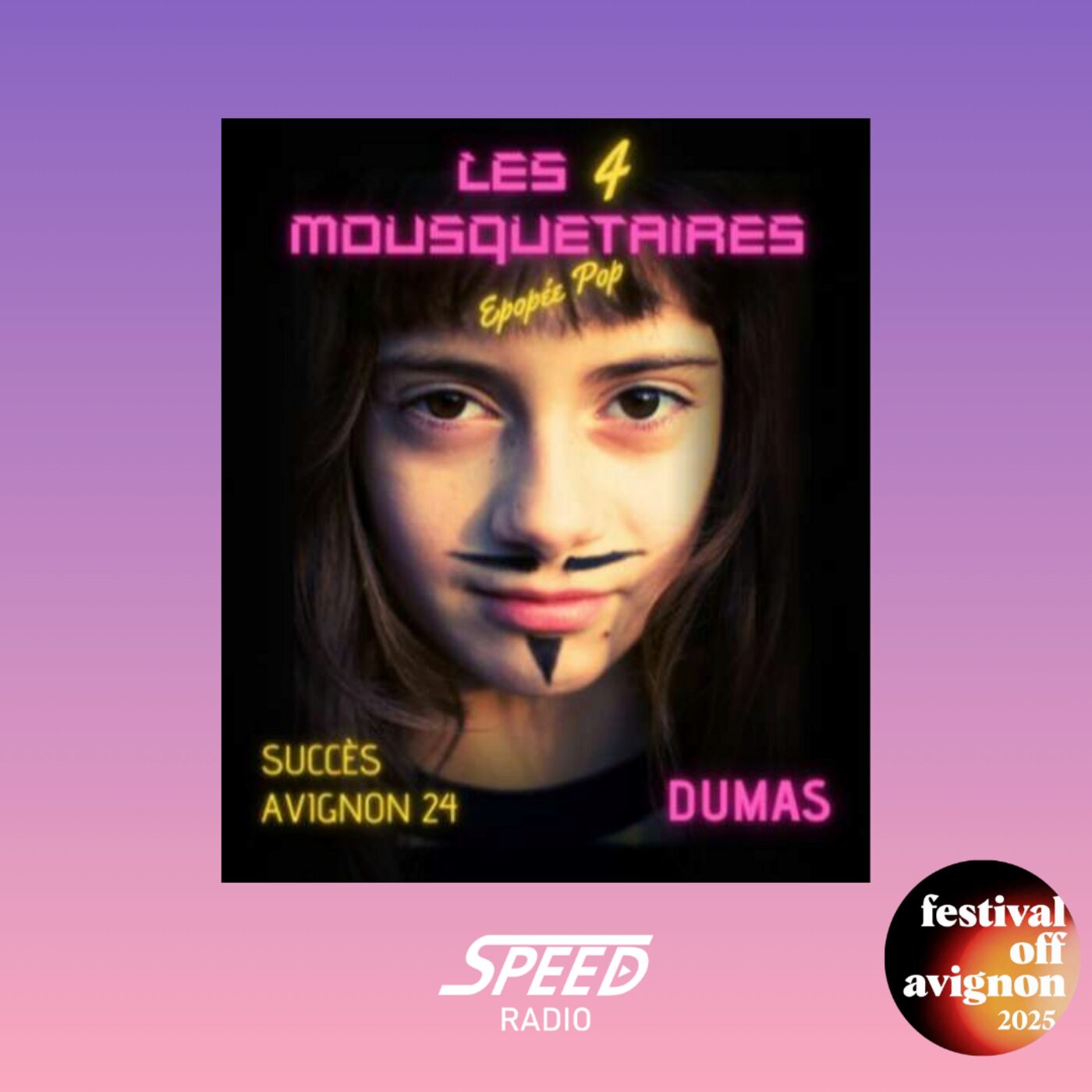 Interview du spectacle les 4 mousquetaires - Épopée pop - Festival OFF Avignon 2025 Interview du spectacle les 4 mousquetaires - Épopée pop - Festival OFF Avignon 2025