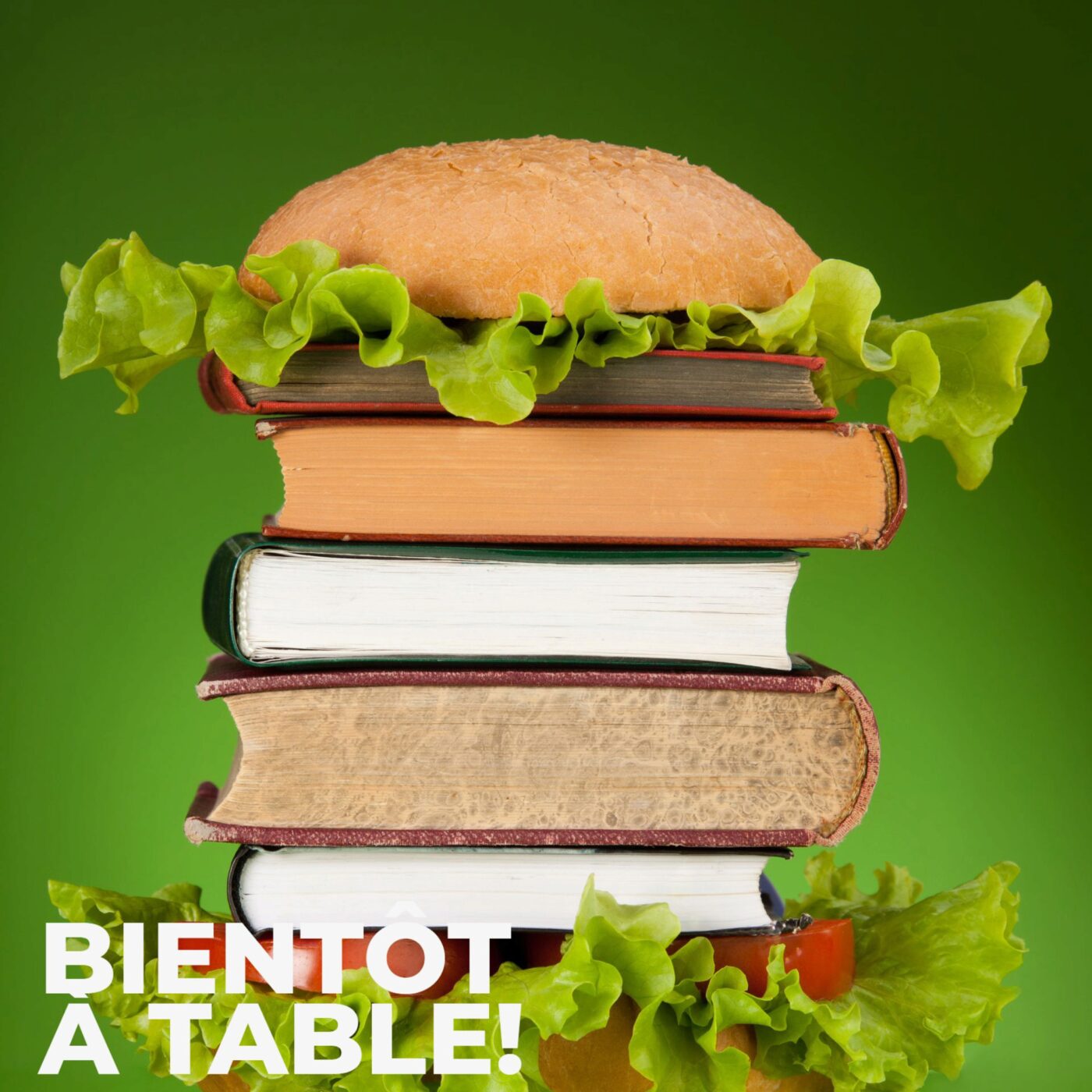 La cuisine devient livres