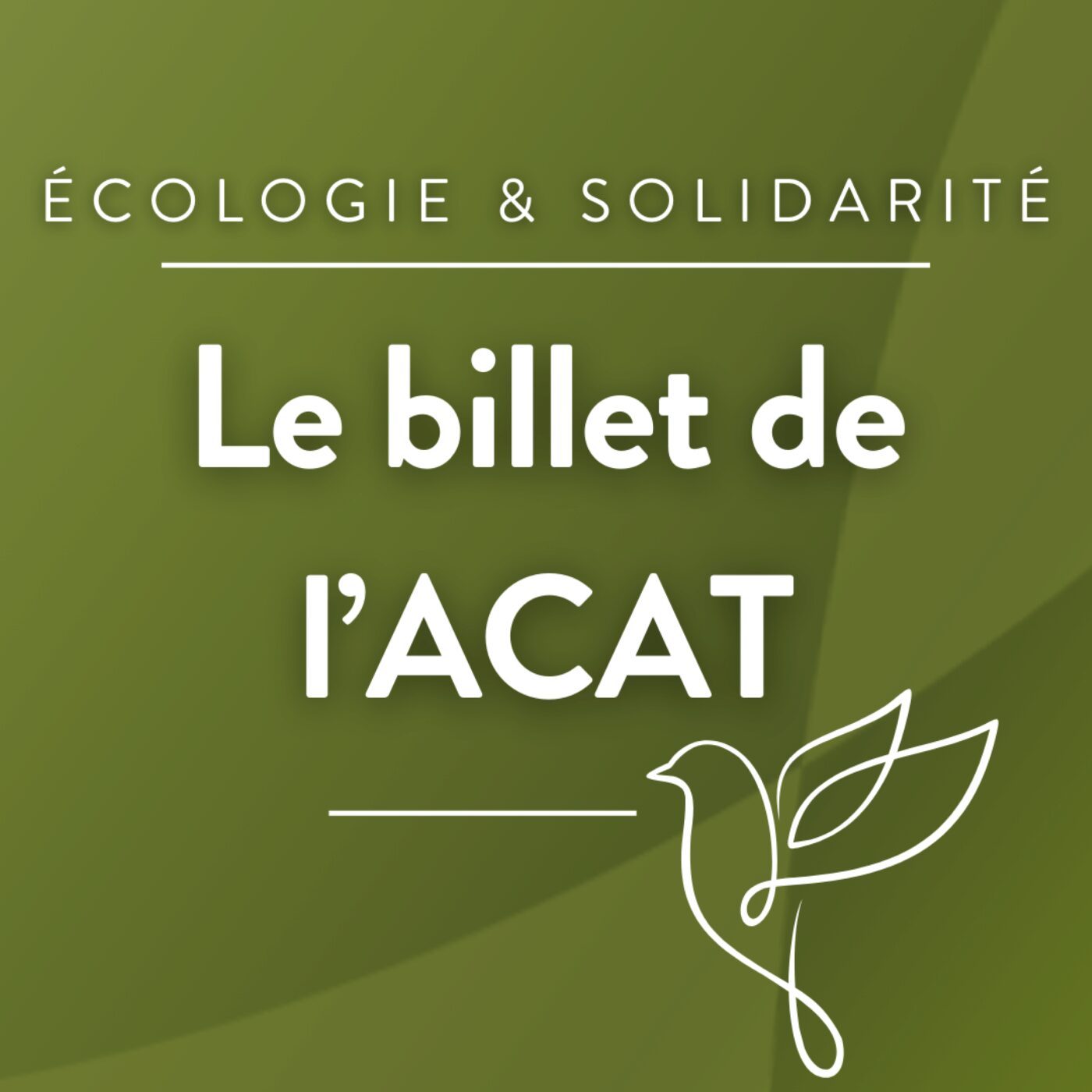 Le billet de l\'ACAT