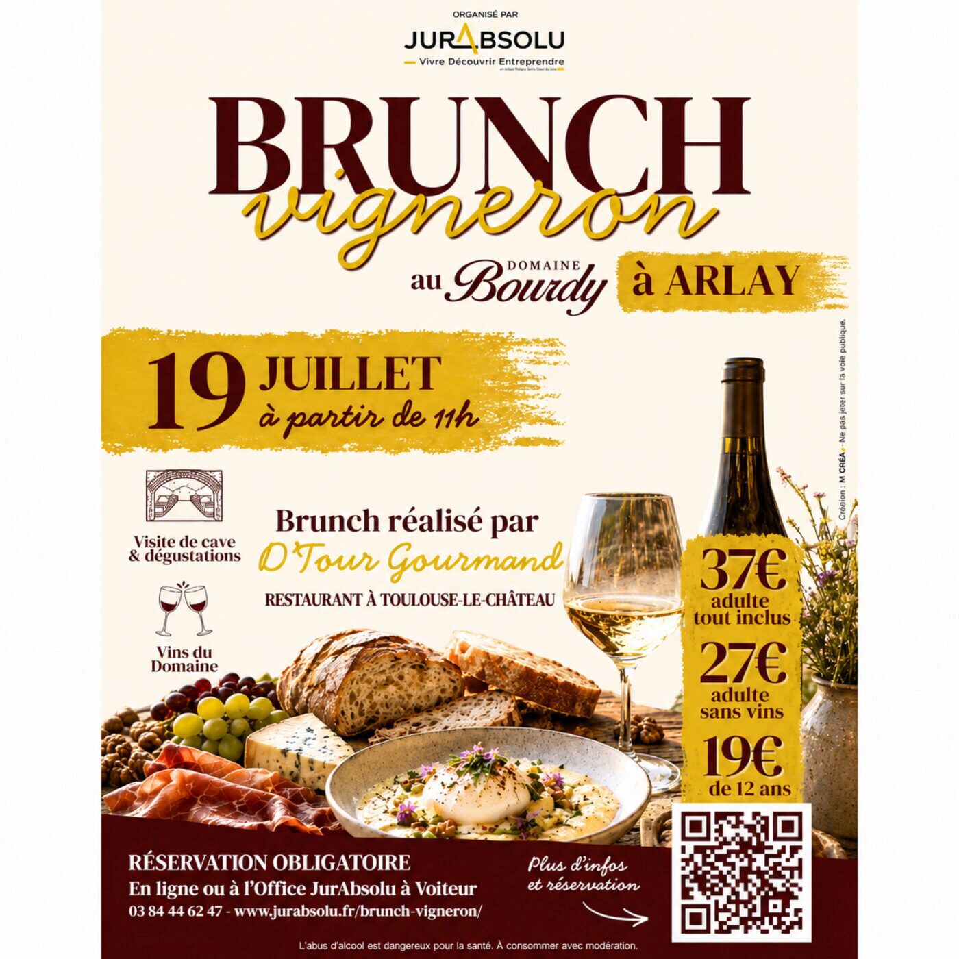 Un premier brunch vigneron organisé par Jurabsolu au domaine Bourdy à Arlay episode artwork