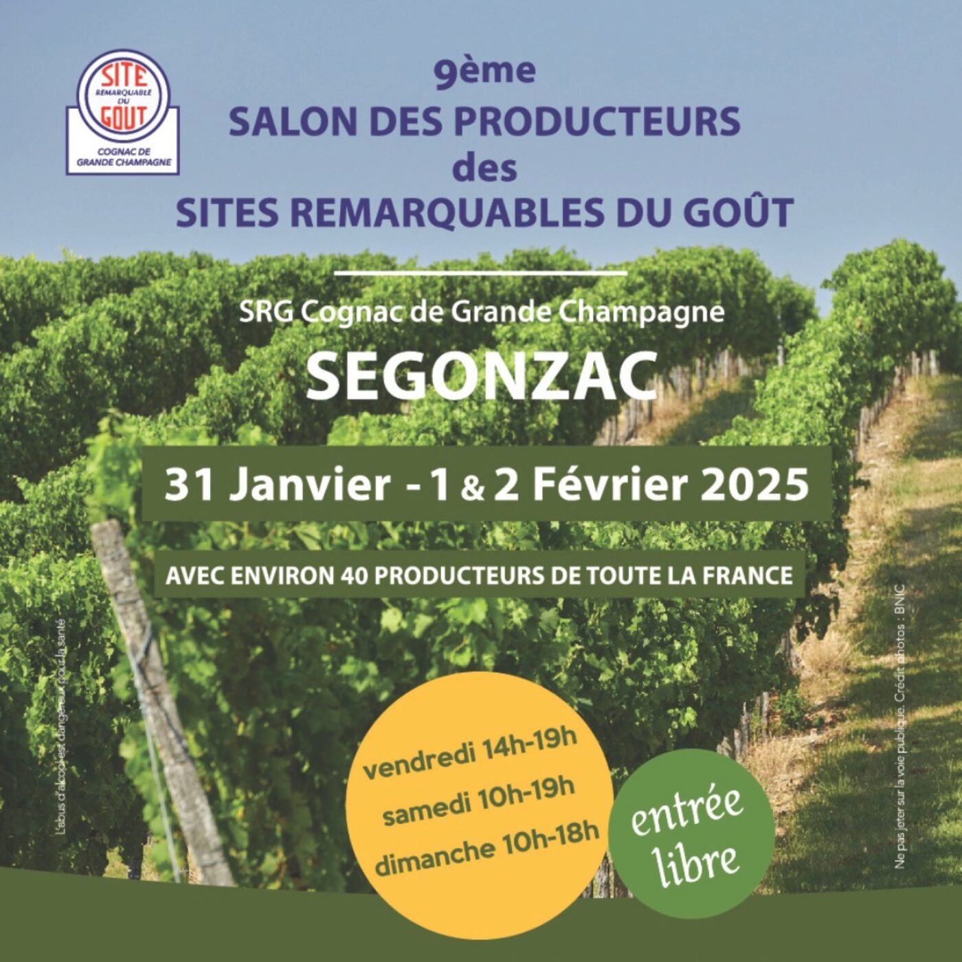 9ème Salon des producteurs des Sites remarquables du goût à Segonzac episode artwork