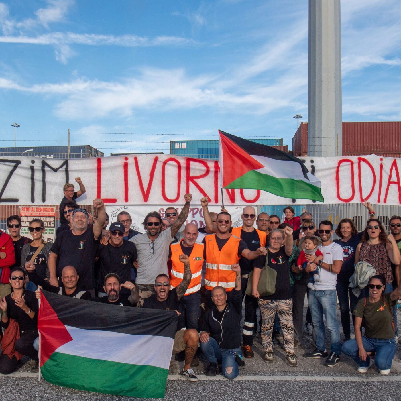 La mobilisation des dockers italiens pour Gaza