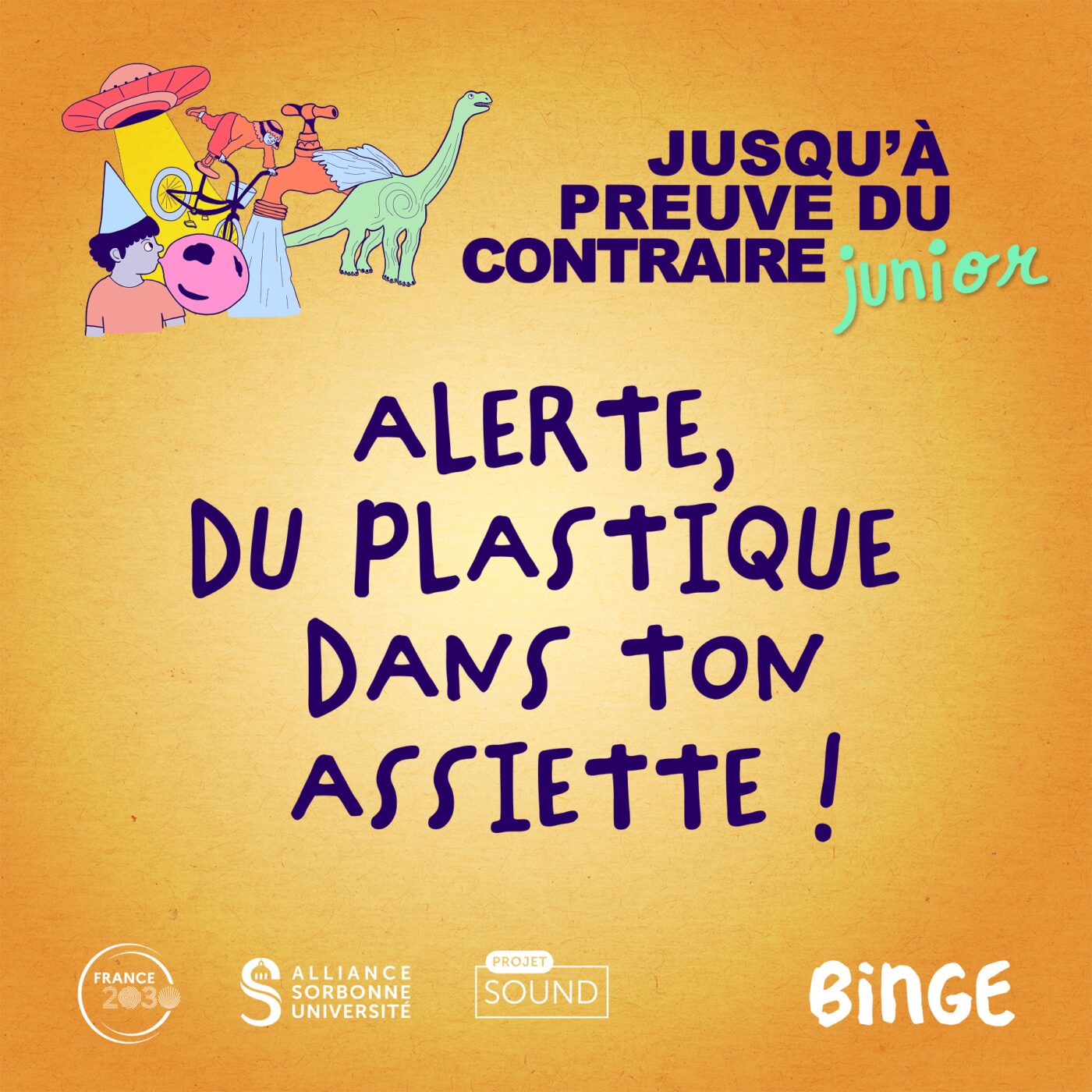 episode cover Alerte, du plastique dans ton assiette ! 