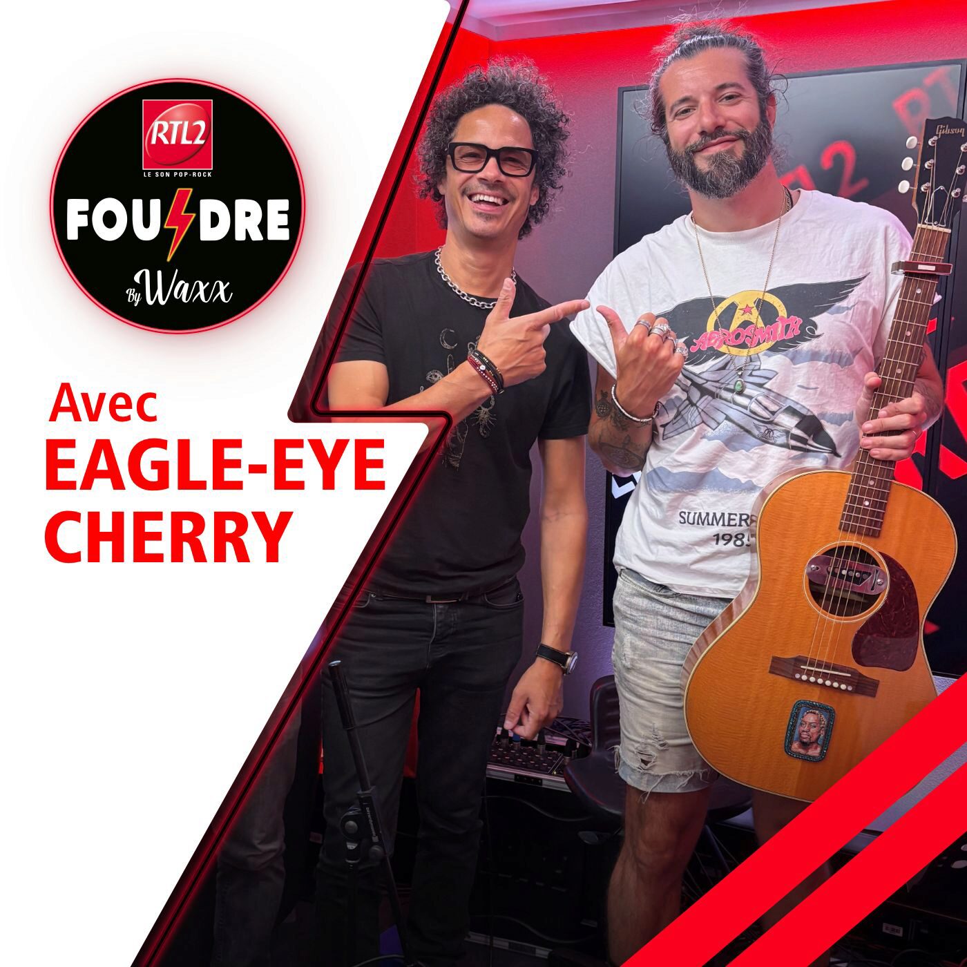 Eagle-Eye Cherry & Waxx reprennent "Knockin' On Heaven's Door" en live dans Foudre