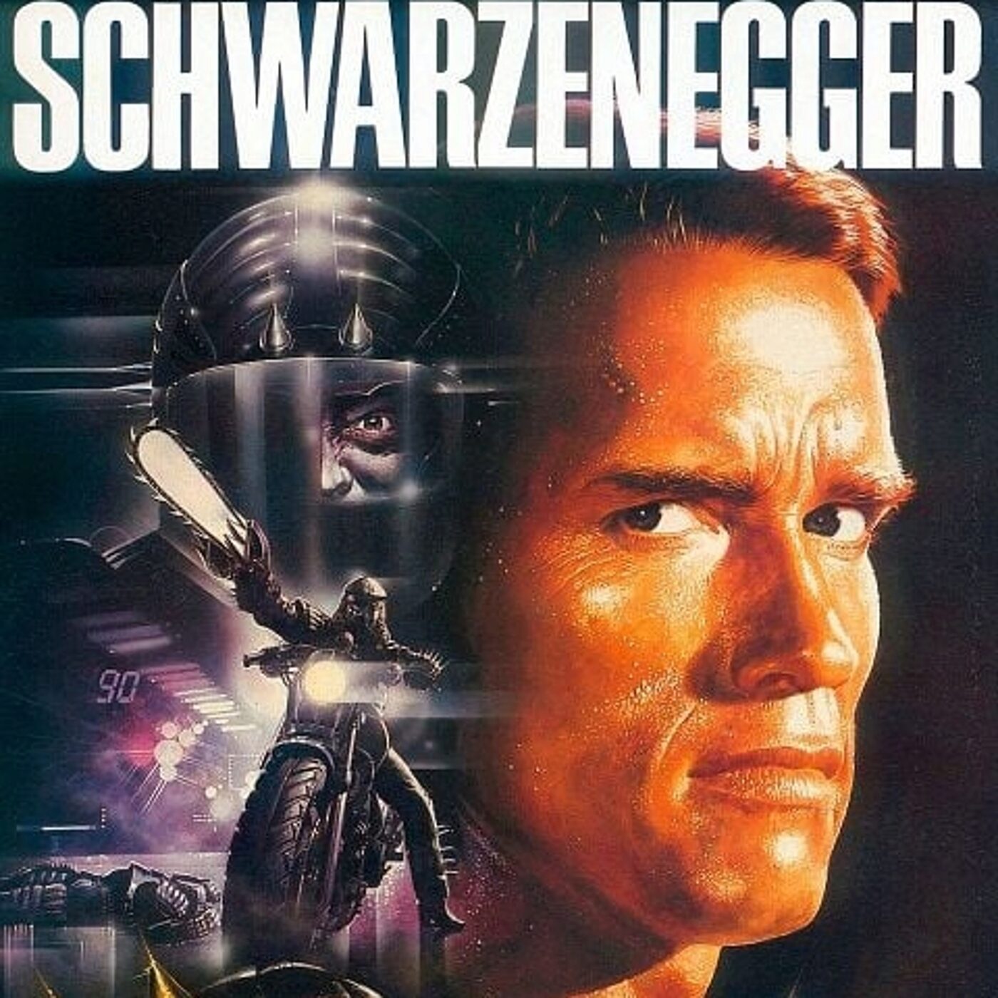 "Dans 'Running Man' j'ai voulu montrer d'autres qualités, de l'humour, de la gentillesse" Arnold Schwarzenegger en 1987 au micro d'Évelyne Pagès