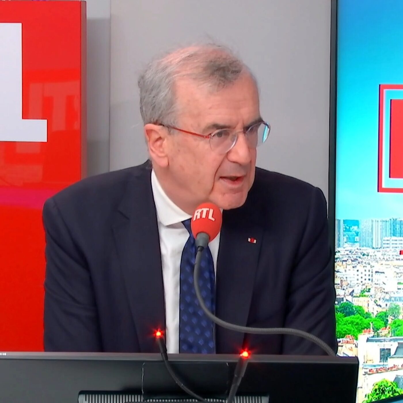 "Nous n'avons plus d'argent" : sur RTL, le gouverneur de la Banque de France déconseille de mettre en place des aides publiques sur les carburants