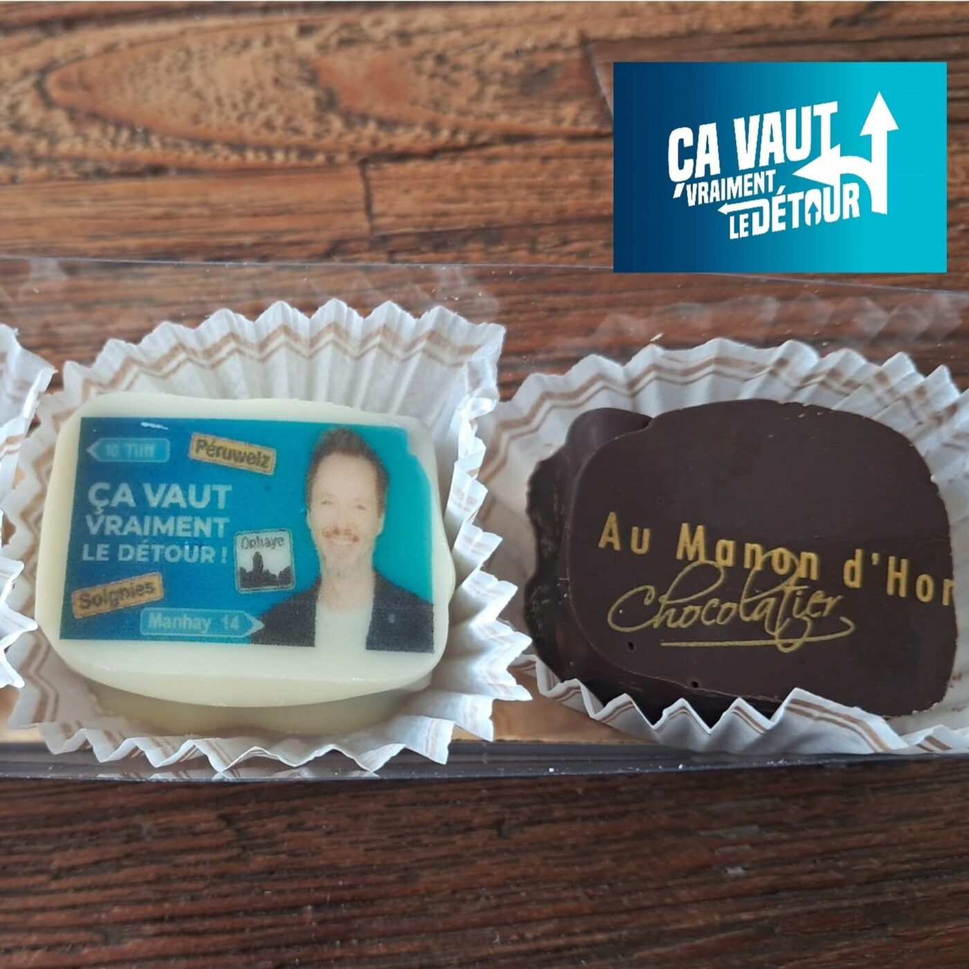 Soignies vaut vraiment le Détour (4) :  Poisson étonnant, atterrissage forcé et Chocolaterie « Au Manon d’Hor »