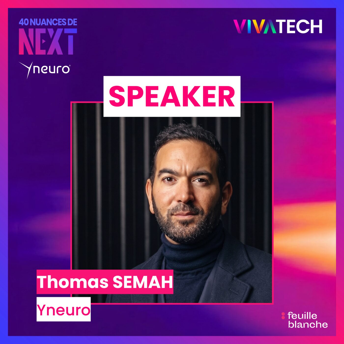 [VIVATECH 2026]  Créer le Face ID du cerveau - Thomas Semah - Yneuro episode artwork