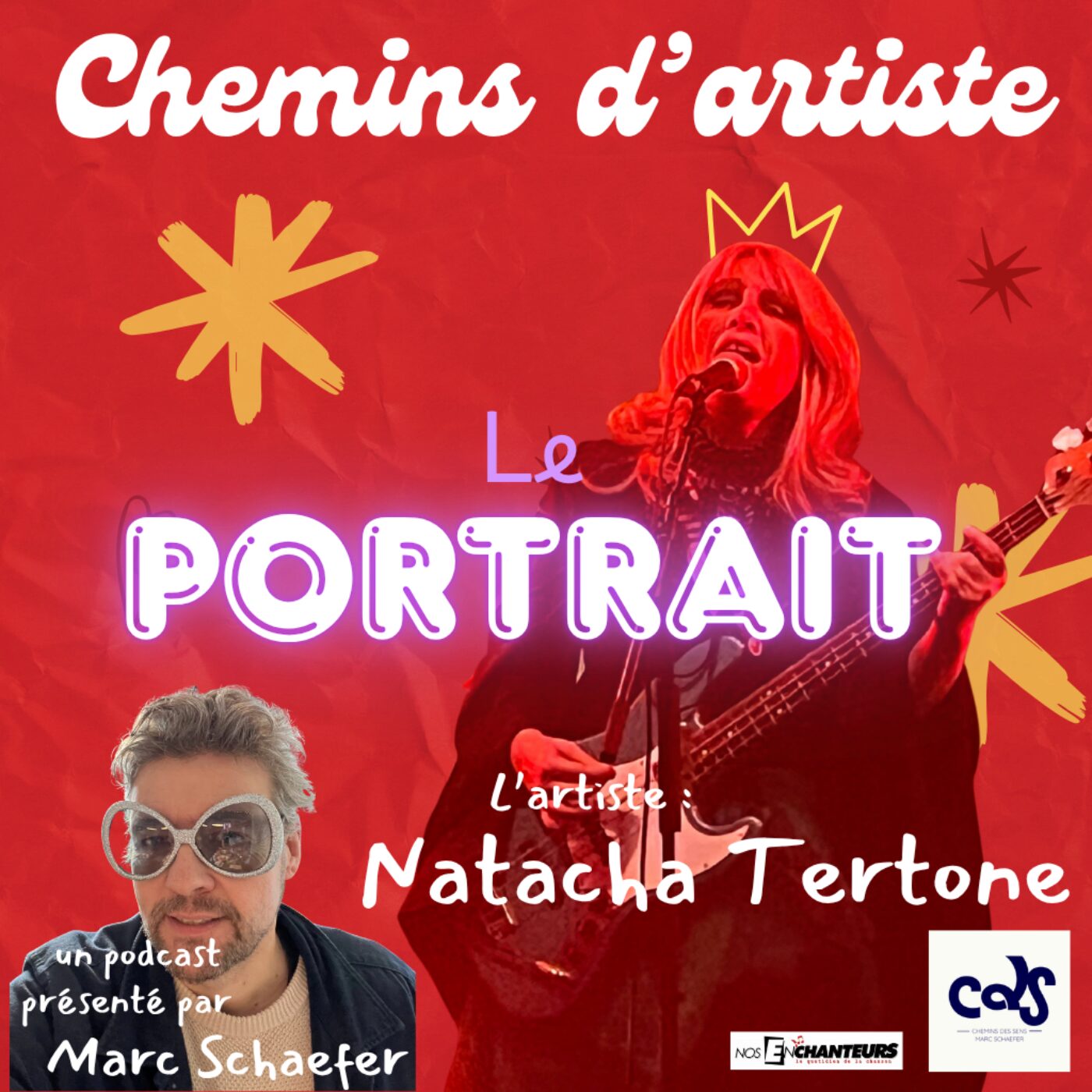 episode cover Le PORTRAIT de Natacha Tertone à l'occasion de la sortie de son album 