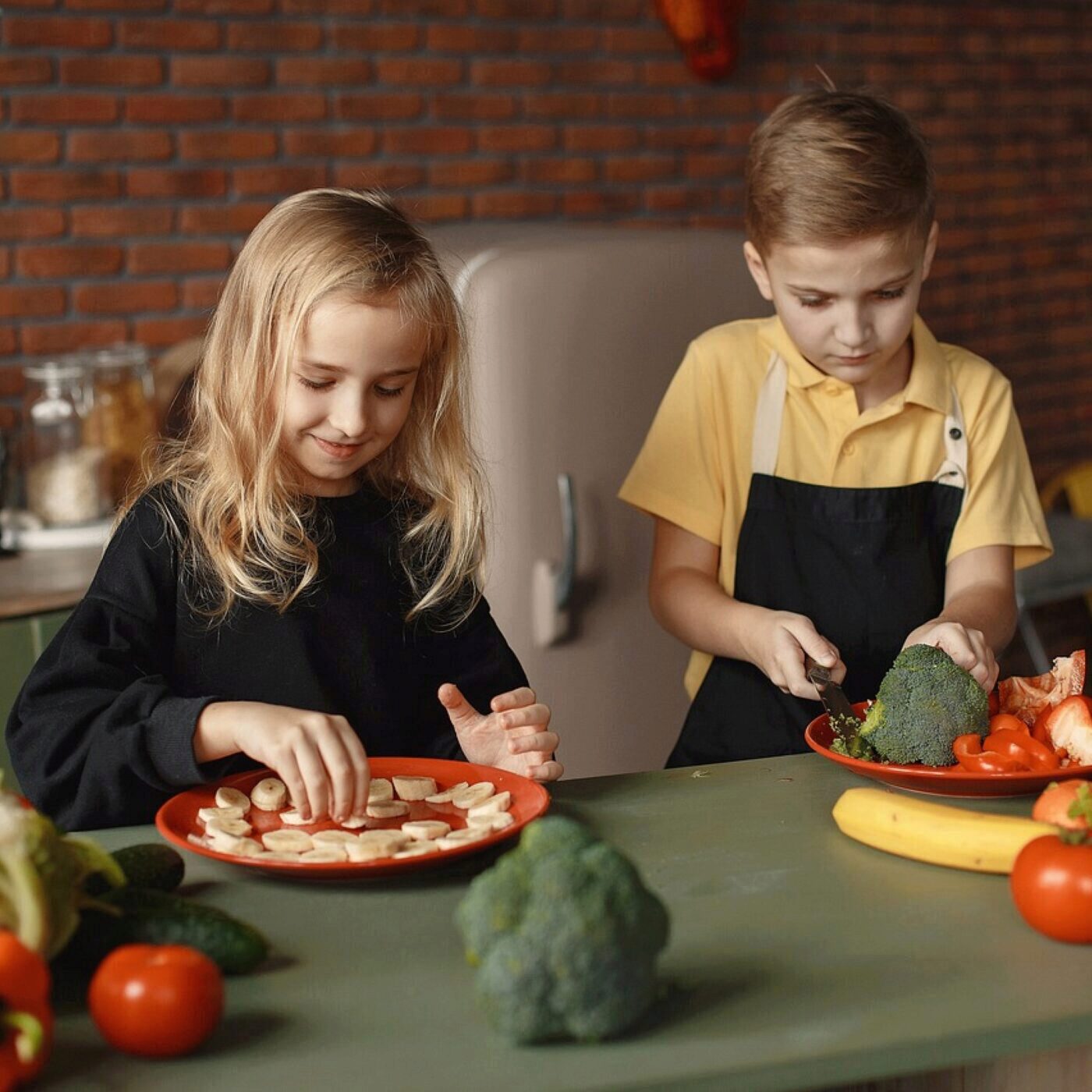 Les enfants au micro