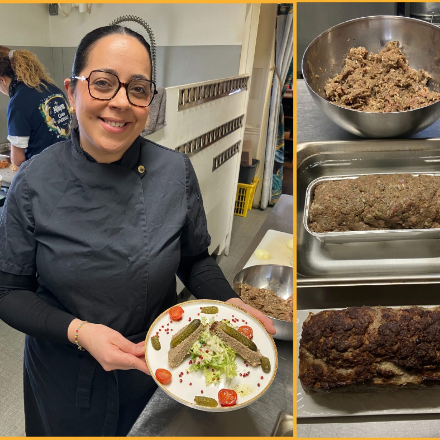 La terrine de la cheffe, Chez les Filles, café restaurant à Metz-Magny