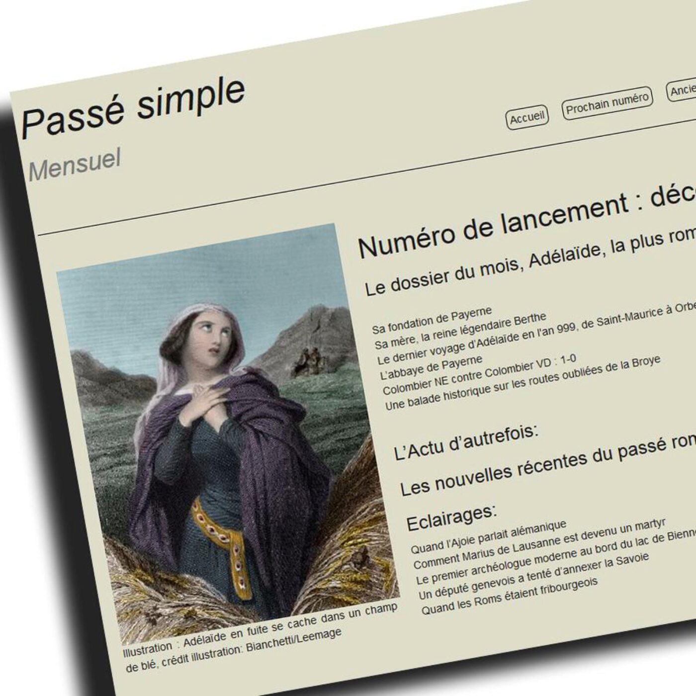 Les invités de La Matinale - Justin Favrod et Christine Mercier, co-rédacteurs en chef revue "Passé simple"