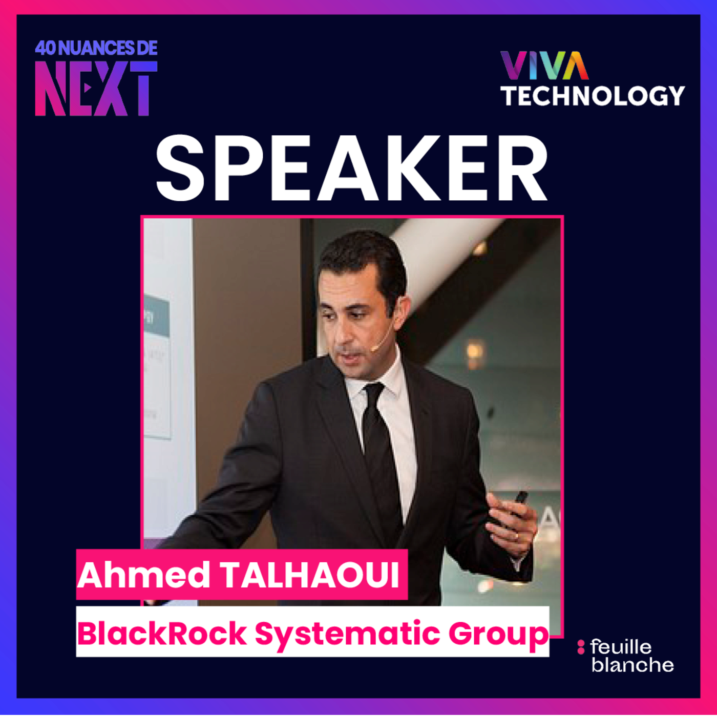 Ahmed Talhaoui, BlackRock –  Piloter l’investissement mondial grâce à la data episode artwork