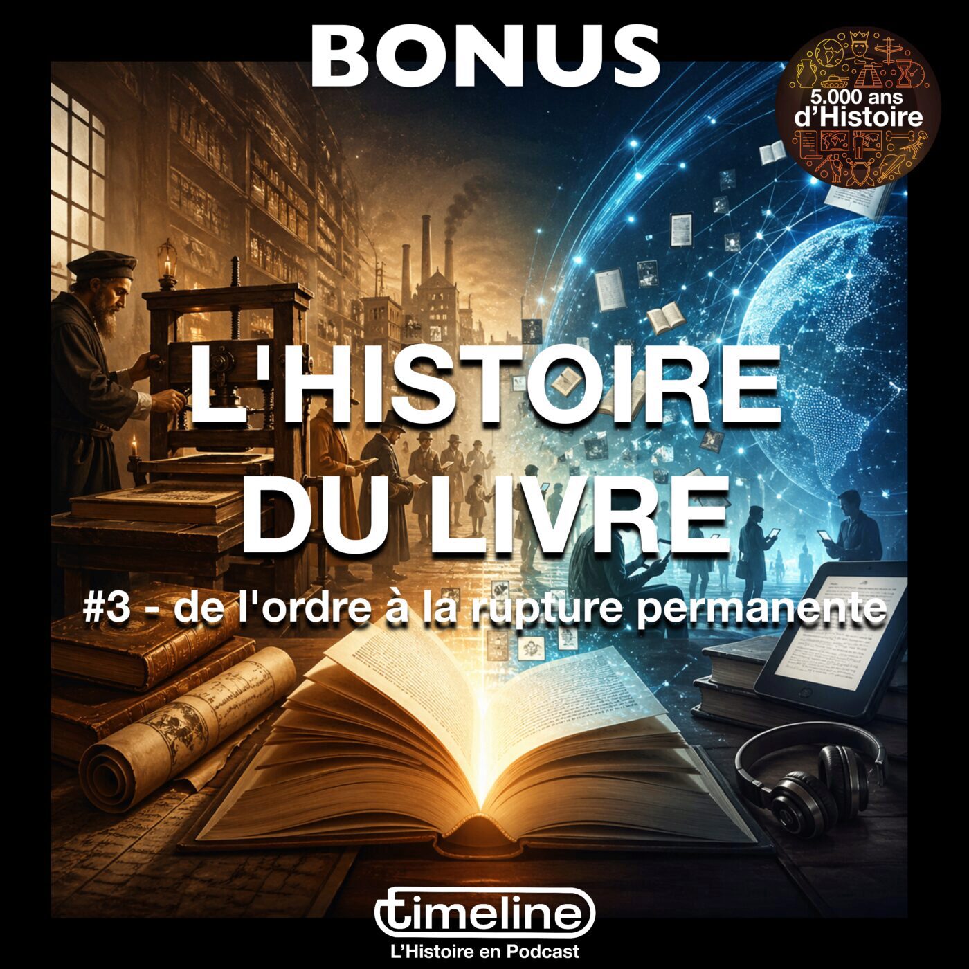episode cover BONUS - L'Histoire du livre #3