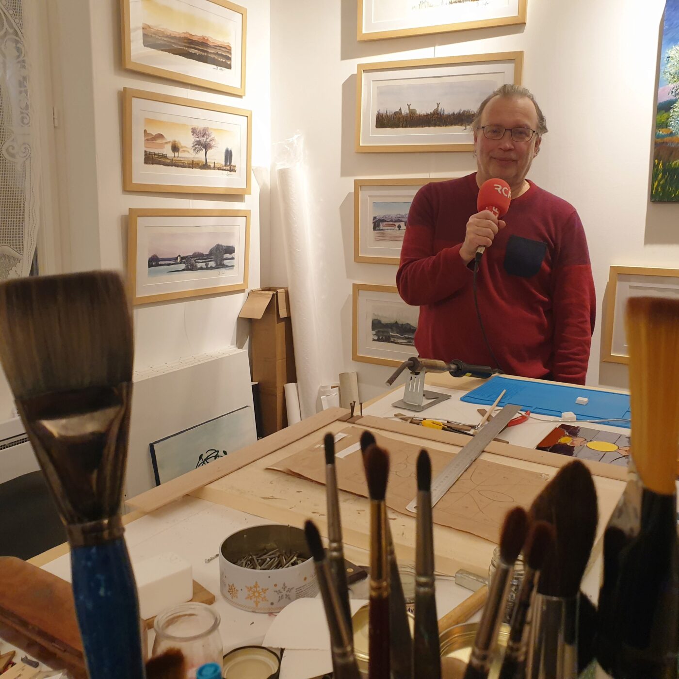 Bernard LAFONT, un artiste vagabond d’art episode artwork