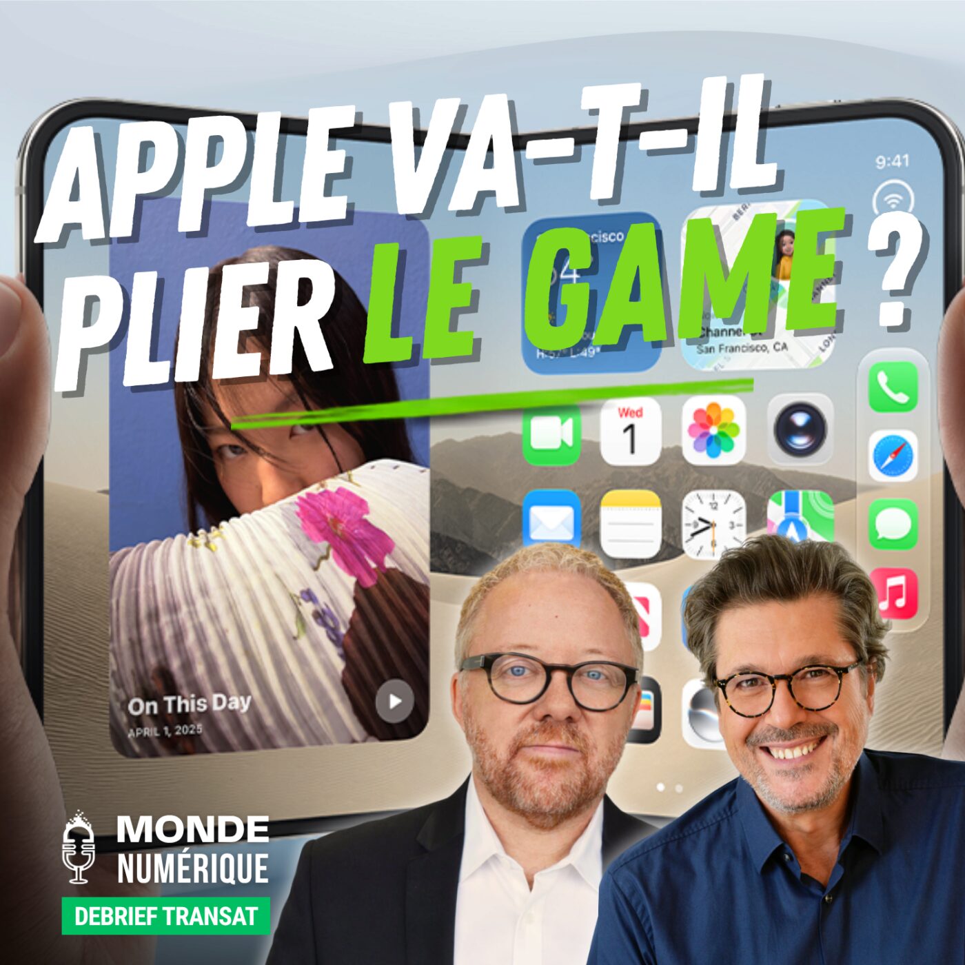 episode cover Apple fera-t-il décoller le pliant ? (🇫🇷🇨🇦 Debrief Transat 11/09/26)