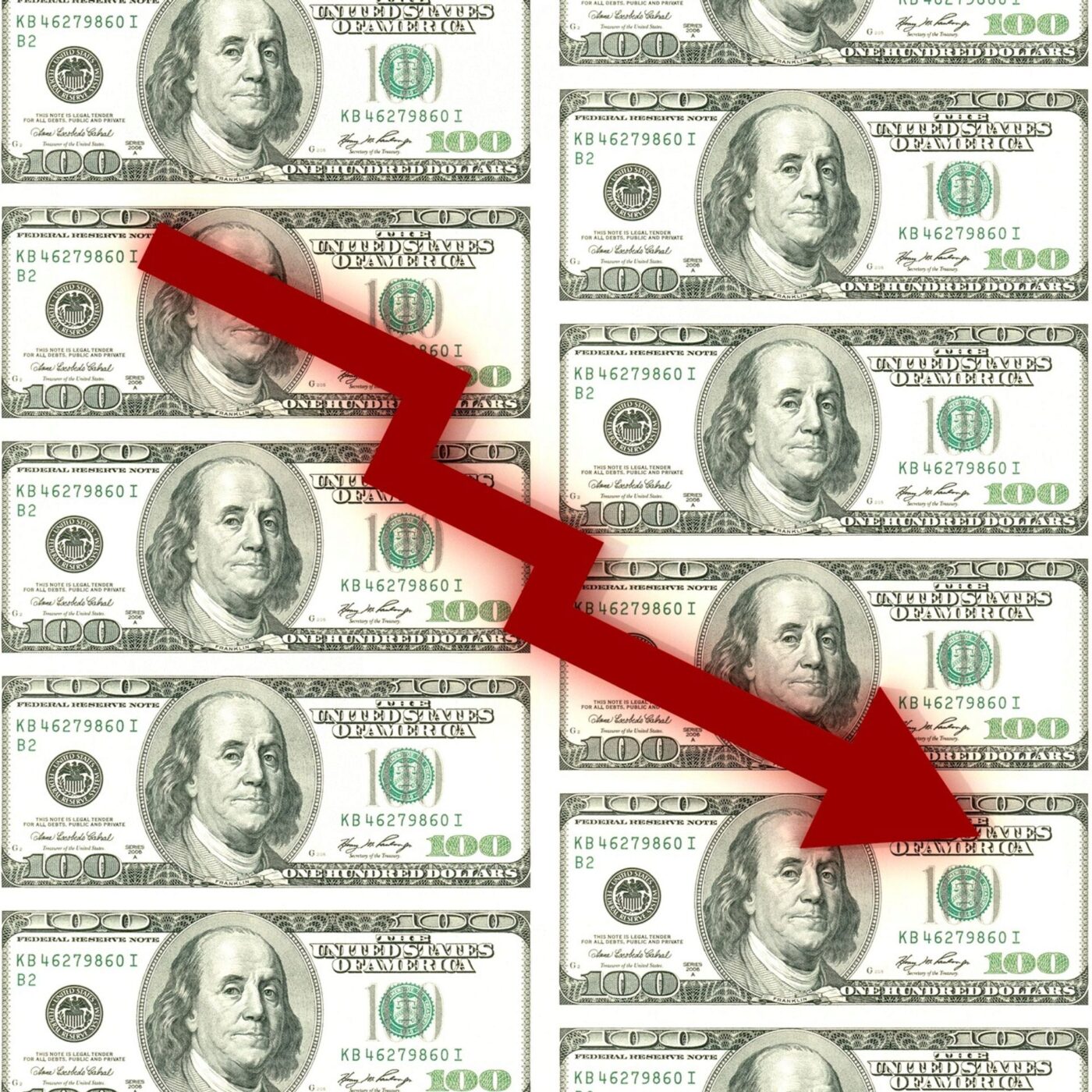 De la puissance à la faiblesse : les raisons du déclin du dollar américain