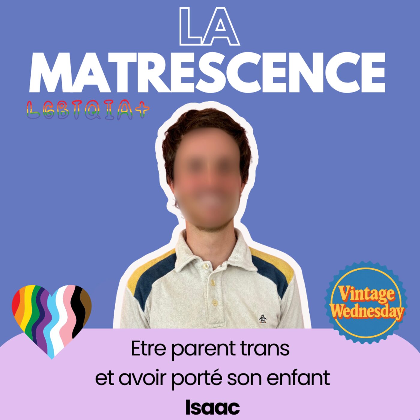 VINTAGE WEDNESDAY - Je suis un homme trans et j'ai porté mon bébé episode artwork