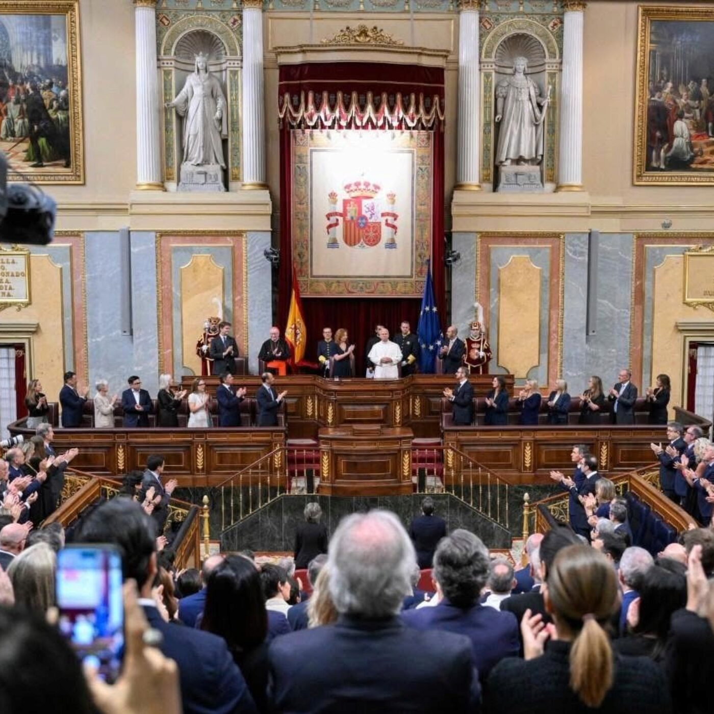 Le discours marquant du pape au Parlement espagnol