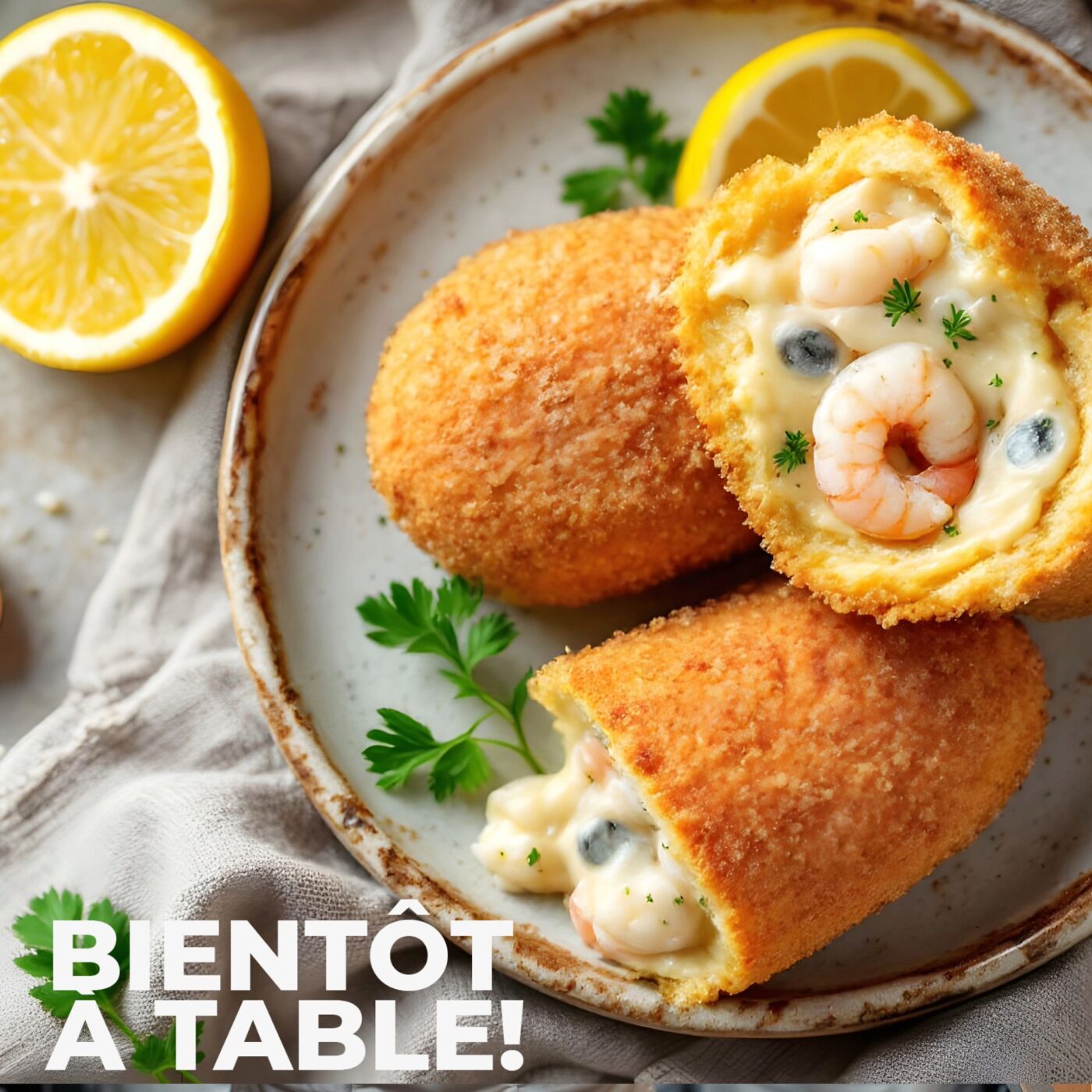 La croquette crevette