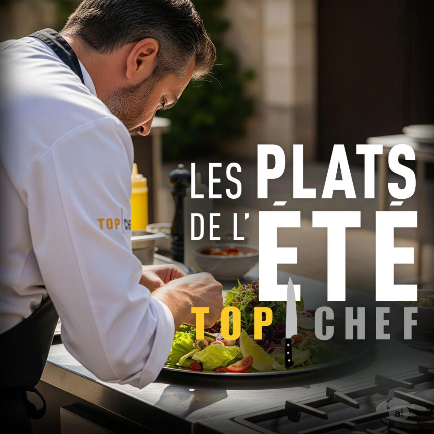 La recette d'un entremet aux courgettes et thon frais mariné