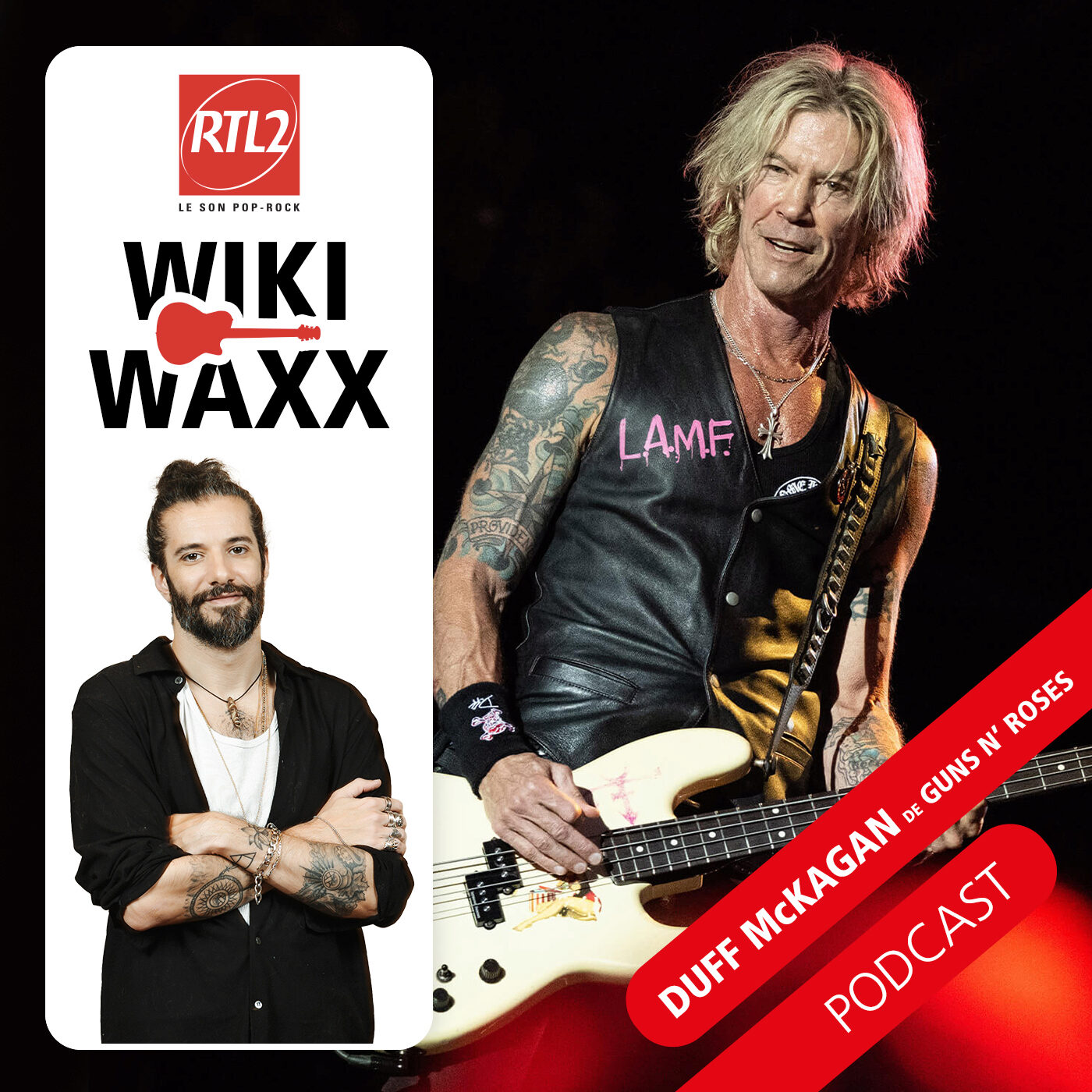 Duff McKagan, le bassiste des Guns N' Roses - WikiWaxx episode artwork