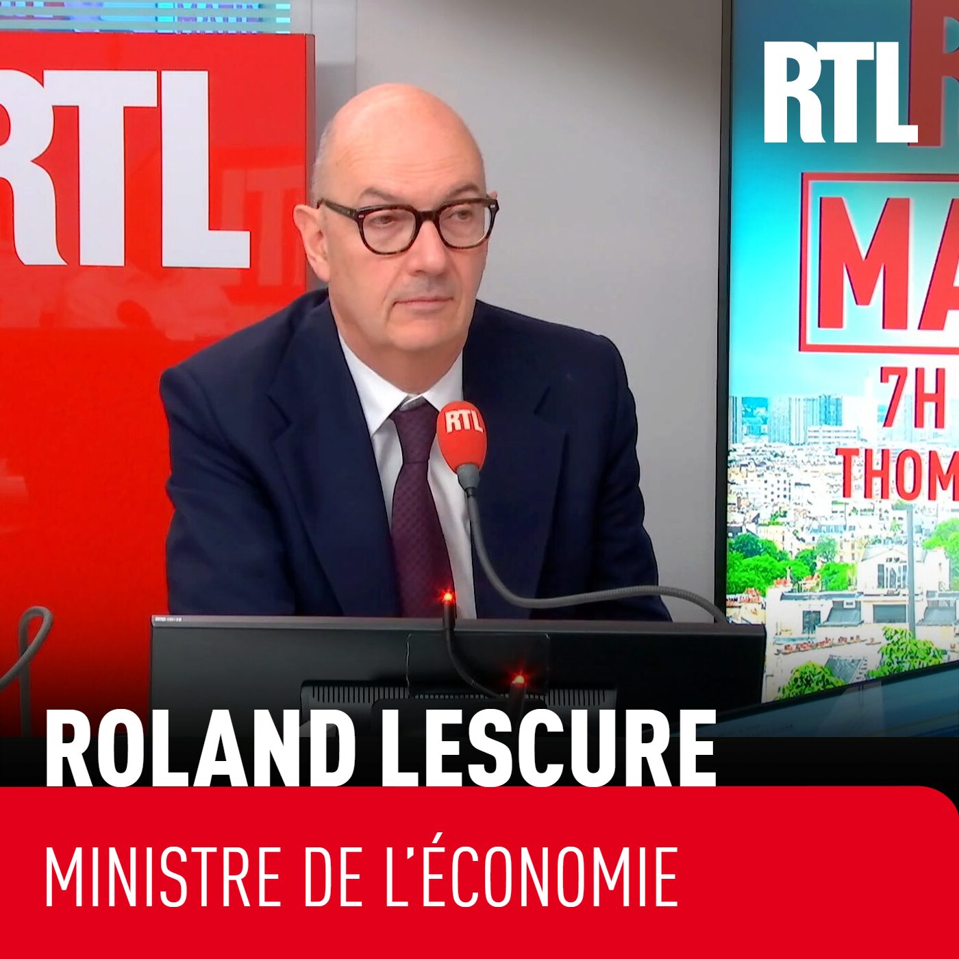 Guerre au Moyen-Orient : le ministre de l'Économie Roland Lescure espère sur RTL que "le plus dur est passé" mais il faudra "très probablement" faire des économies supplémentaires episode artwork
