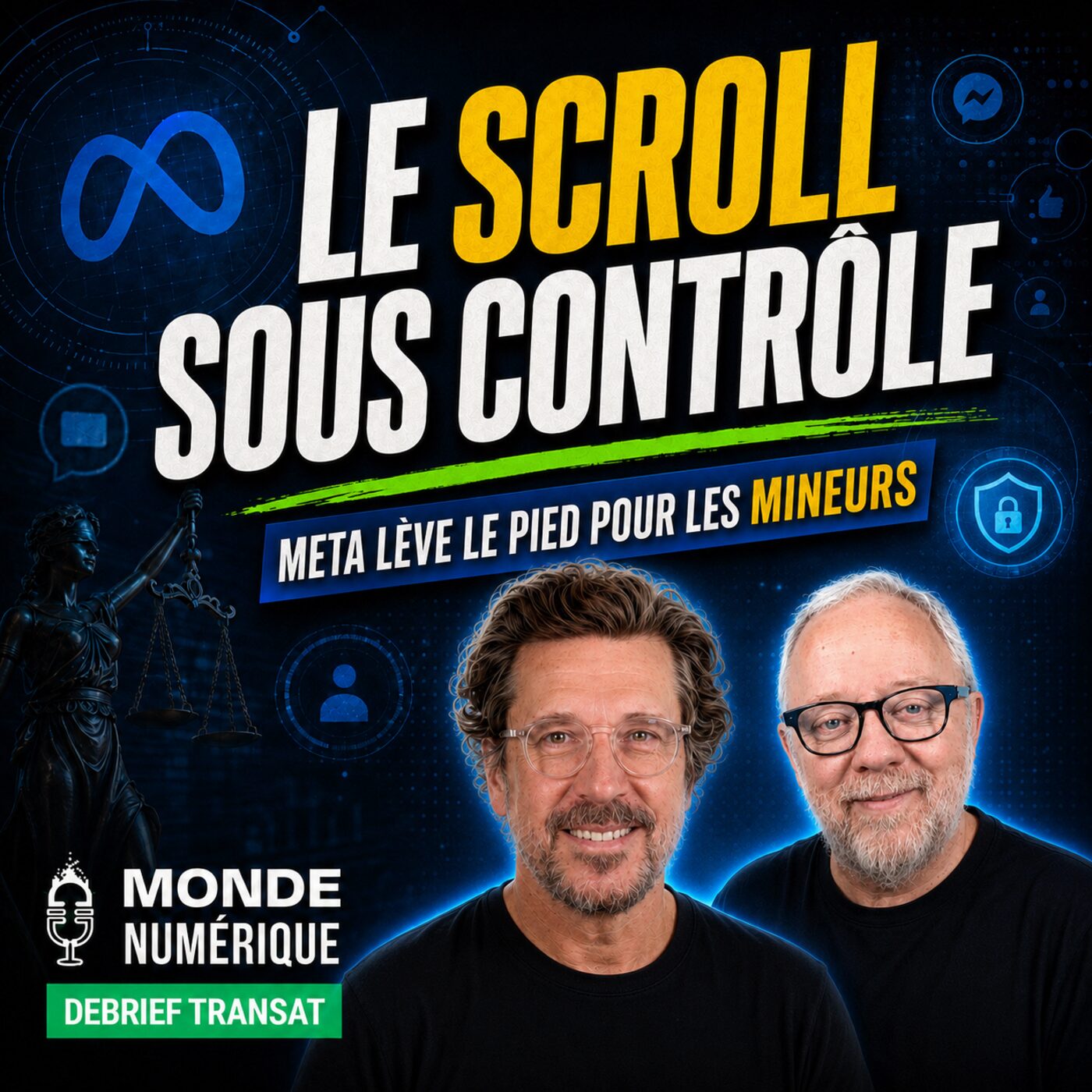 Meta solde son procès et s'engage à mieux protéger les mineurs (🇫🇷🇨🇦 Debrief Transat 28/08/26)