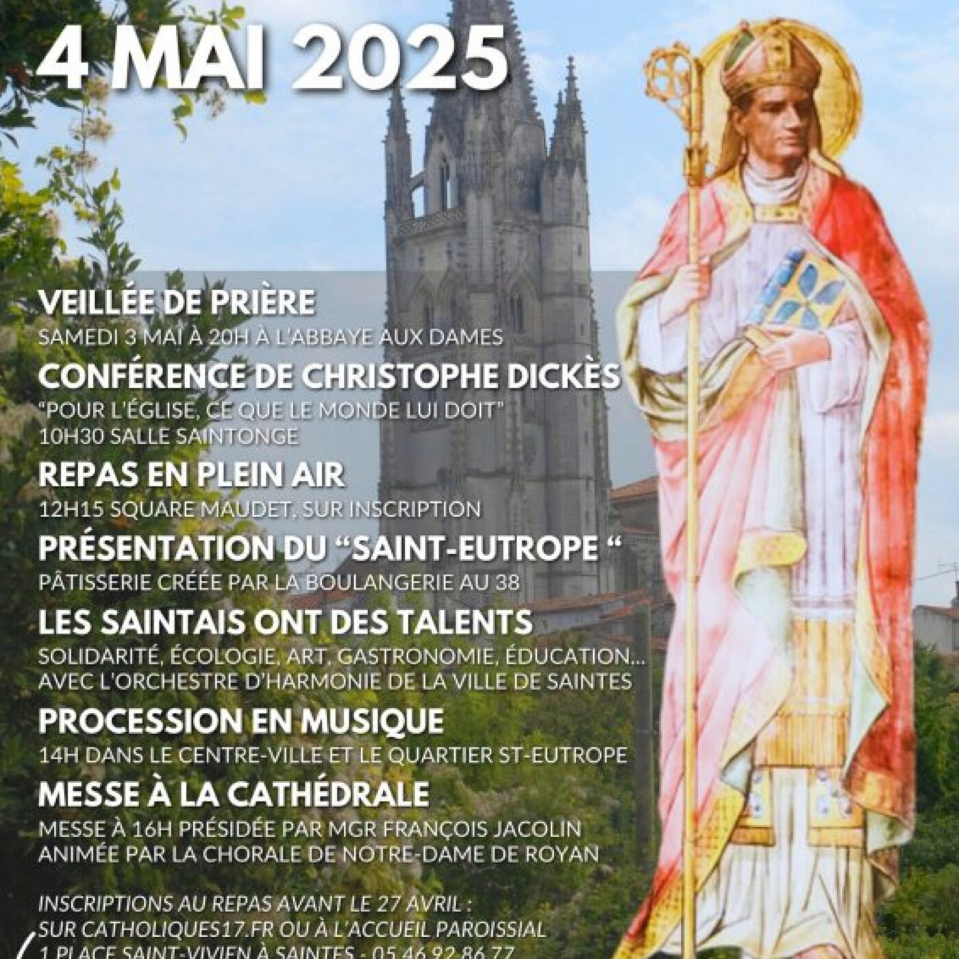Le diocèse de La Rochelle fête Saint Eutrope les 3 et 4 mai episode artwork