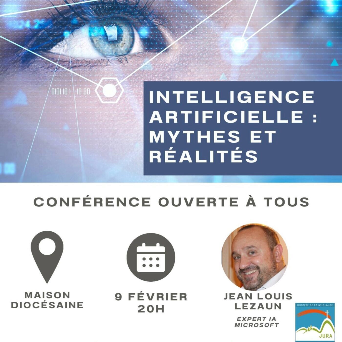 Une conférence sur l'intelligence artificielle à la maison diocésaine à Poligny episode artwork