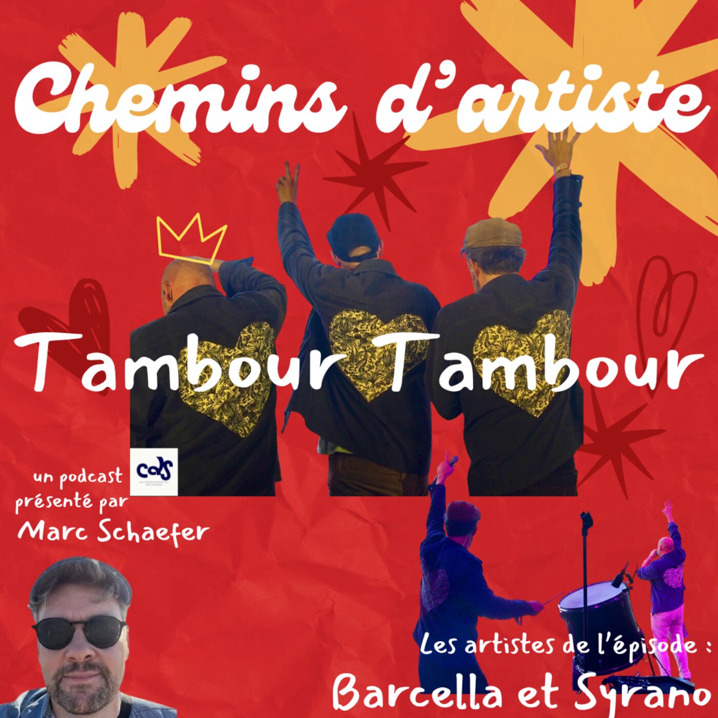 Rencontre avec Barcella et Syrano pour Tambour Tambour