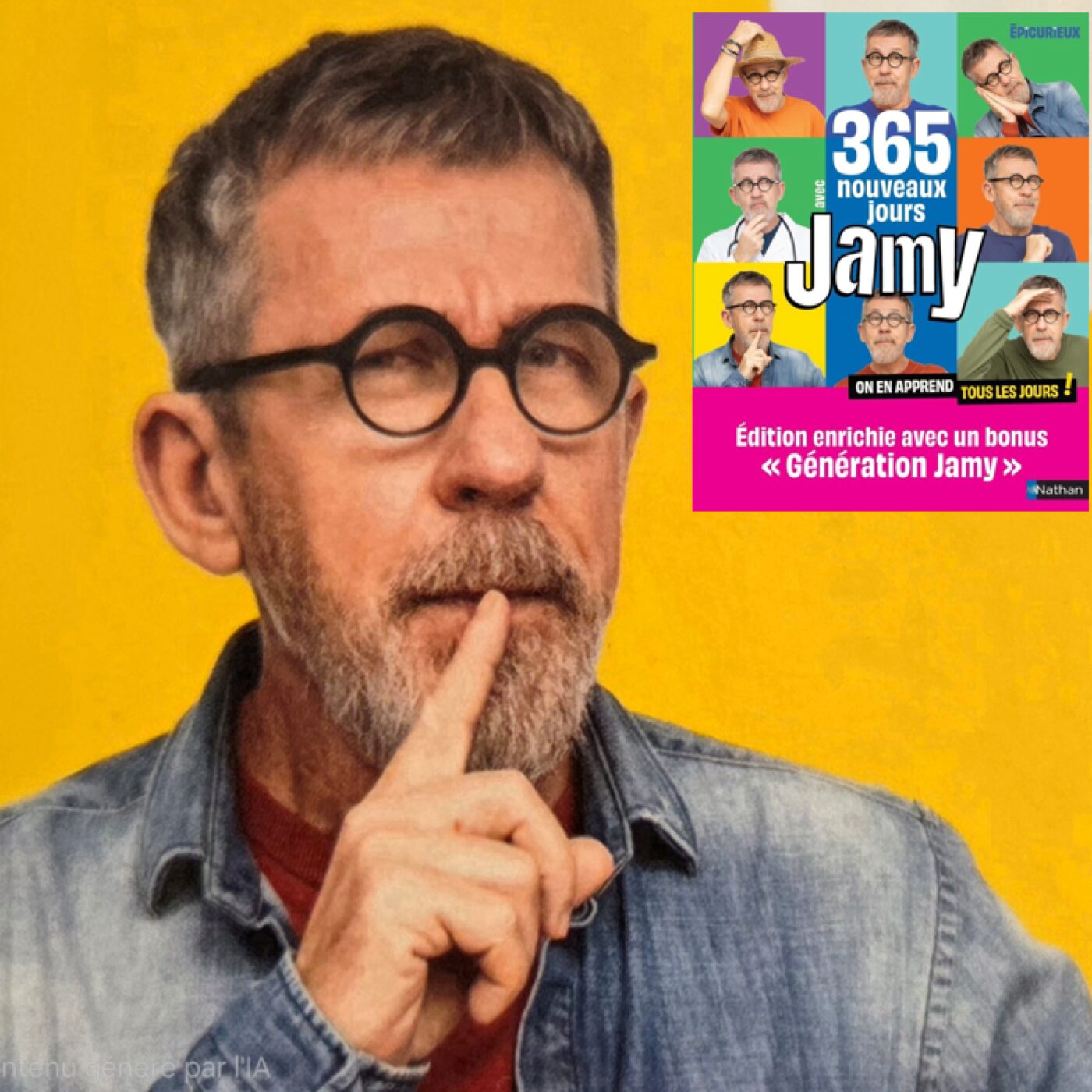 Jamy Gourmaud : "Pour vivre heureux, vivons curieux et ... cachés !" episode artwork