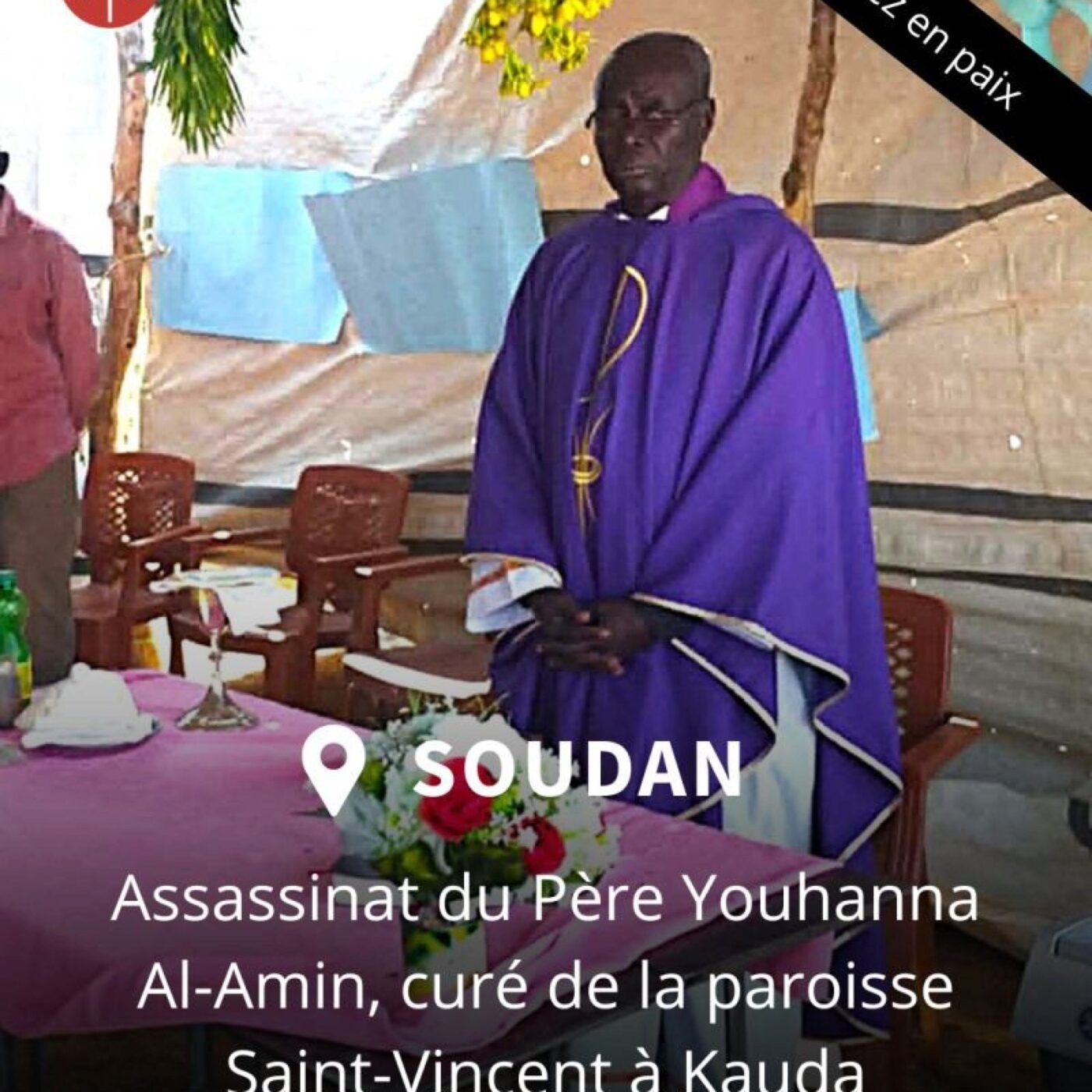 Un Prêtre assassiné au Soudan par Amélie Berthelin episode artwork
