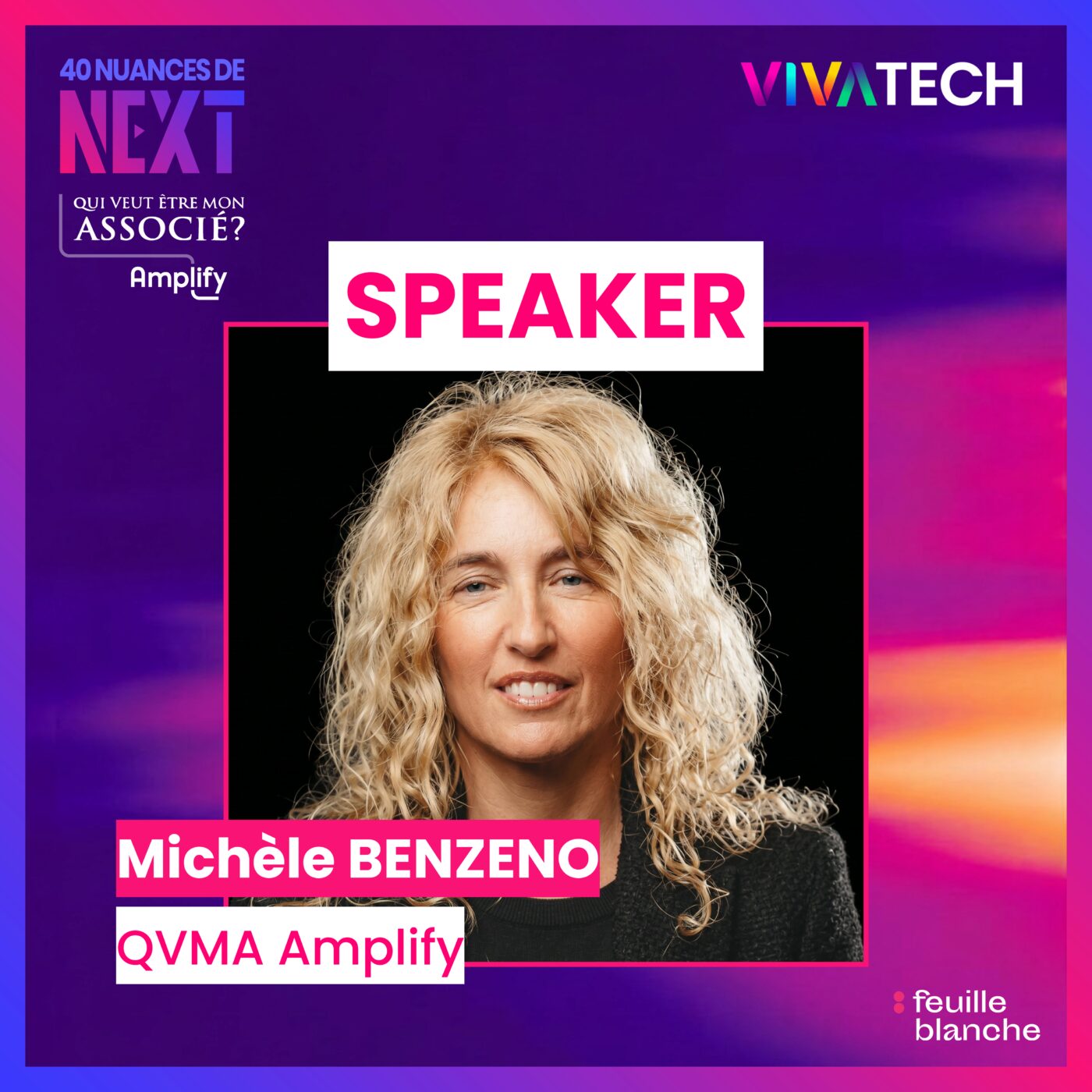 [VIVATECH 2026] Transformer une émission en école pour entrepreneurs - Michèle Benzeno - QVEMA Amplify episode artwork