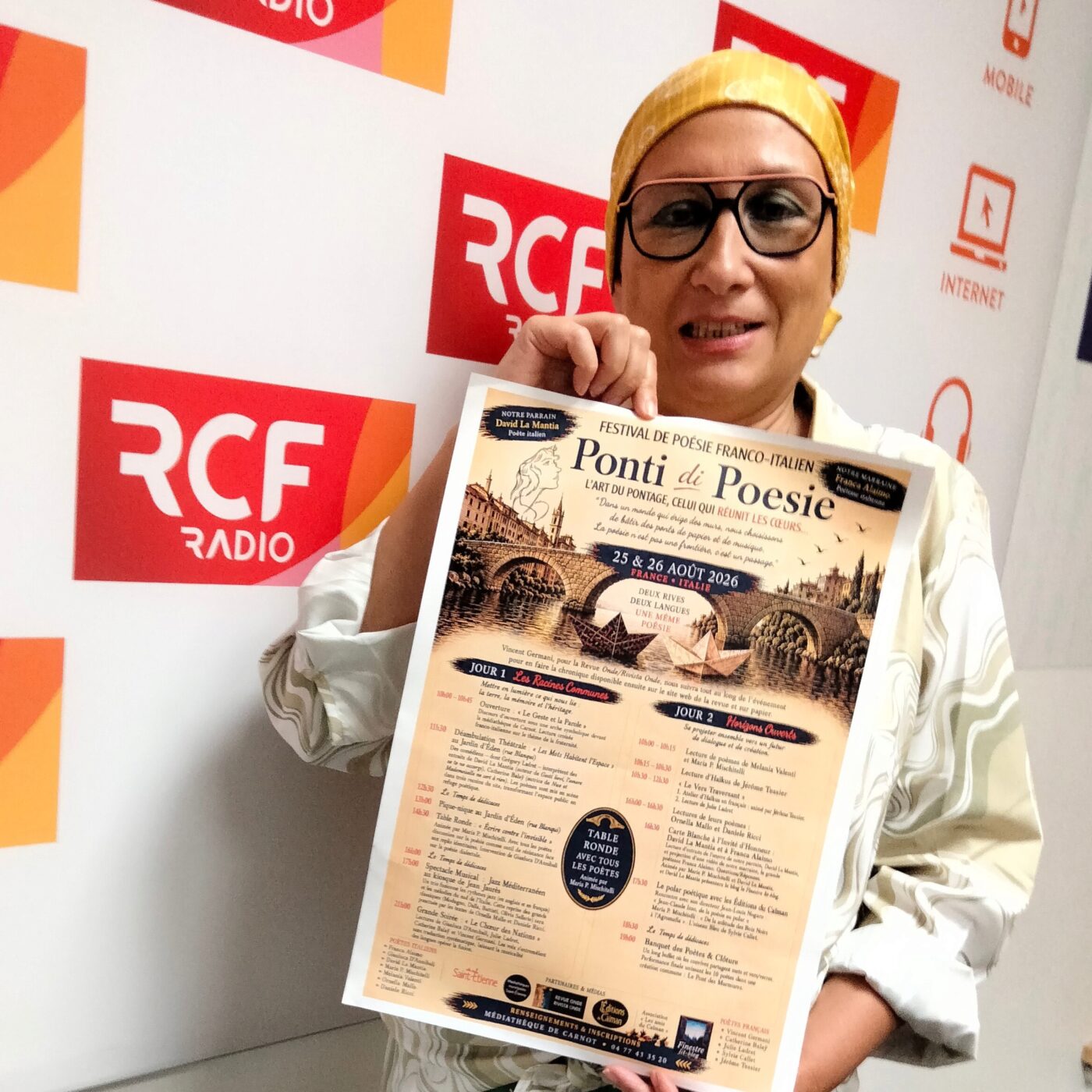 Maria Mischitelli pour "Ponti di Poesie" episode artwork