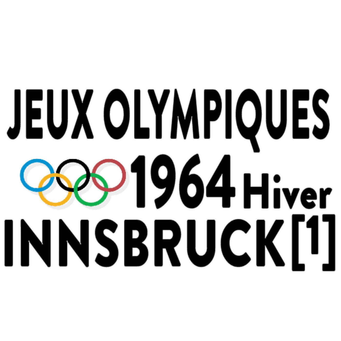 Jeux Olympiques-Hiver, Innsbruck-1964-1ère partie