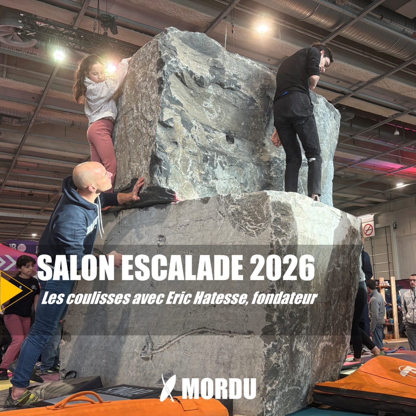 episode cover LIVE - Salon de l'escalade, édition 2026 - avec Eric Hatesse, fondateur