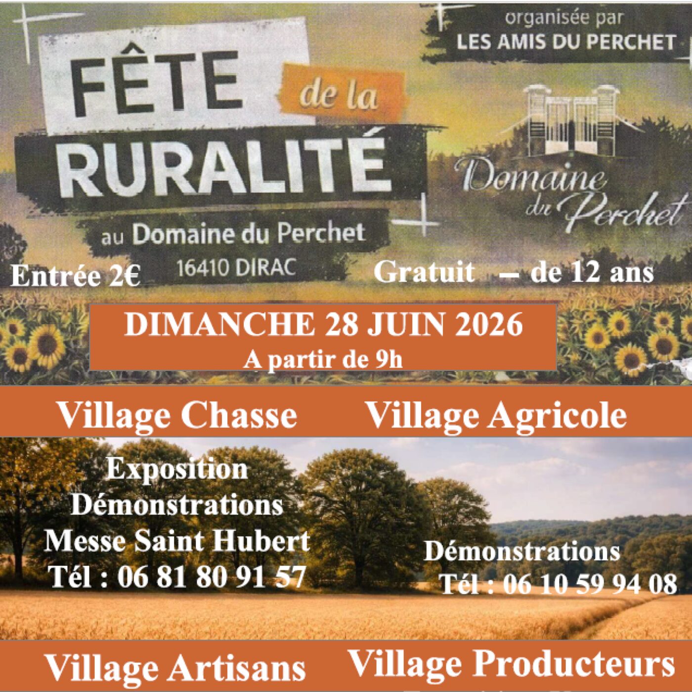 Fête de la ruralité à Dirac le dimanche 28 juin 2026 episode artwork