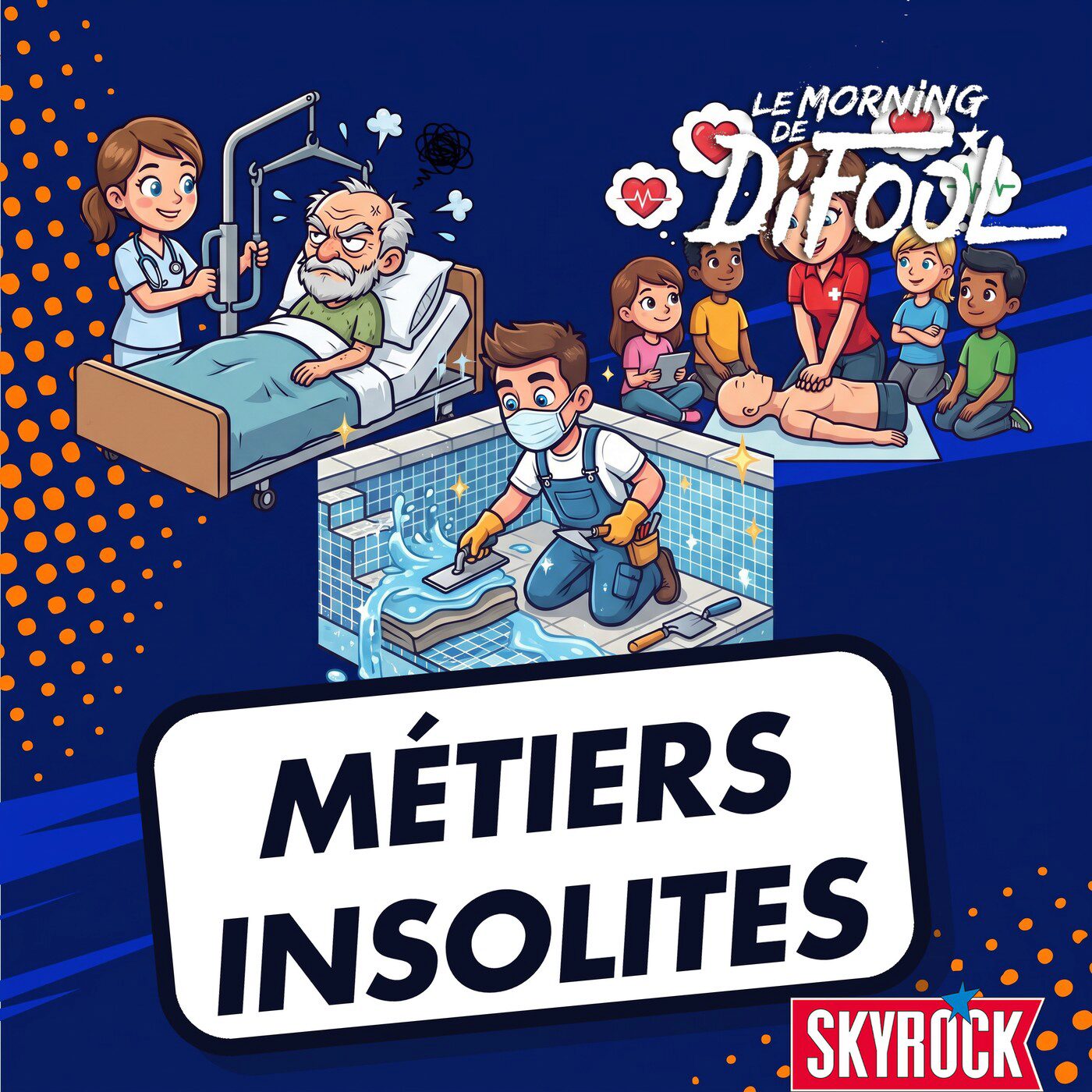 Métiers insolites et témoignages à l'antenne Skyrock episode artwork