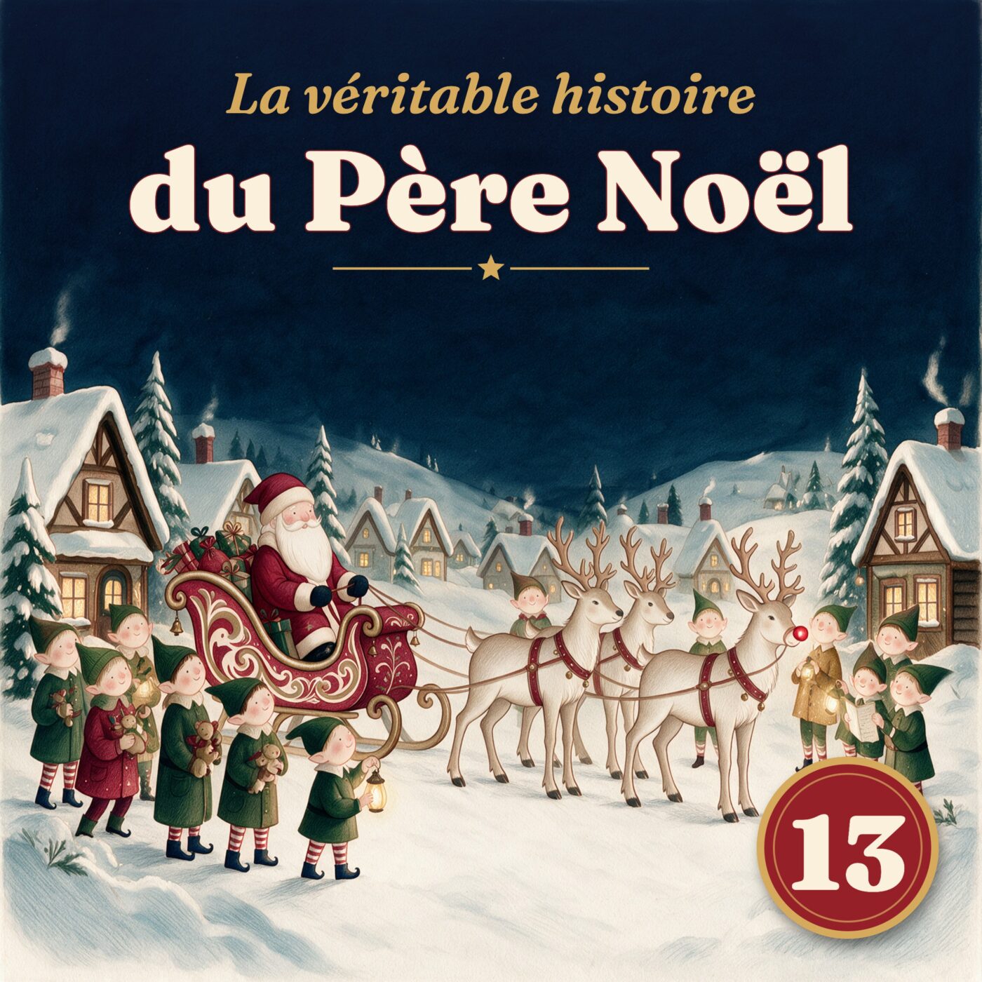 Couverture de 13 Décembre : L'histoire vraie du Père Noël !