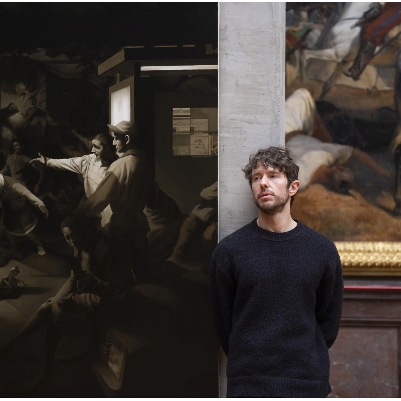 Peintures coloniales VS portraits de quartiers : géniale expo de Guillaume Bresson à Versailles