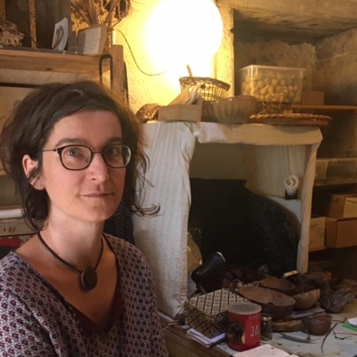 Une artiste plasticienne qui travaille avec la nature episode artwork