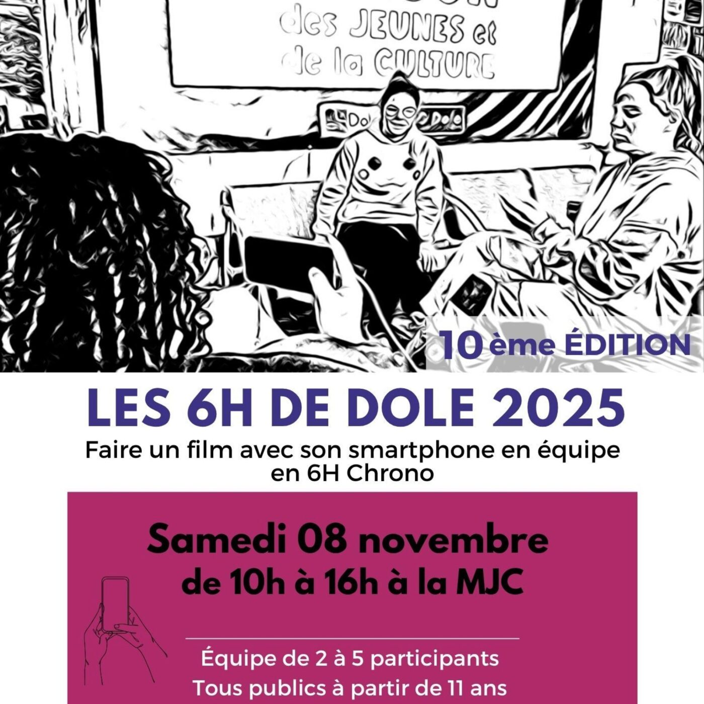 Une nouvelle édition du concours "Les 6H de Dole" de la MJC episode artwork