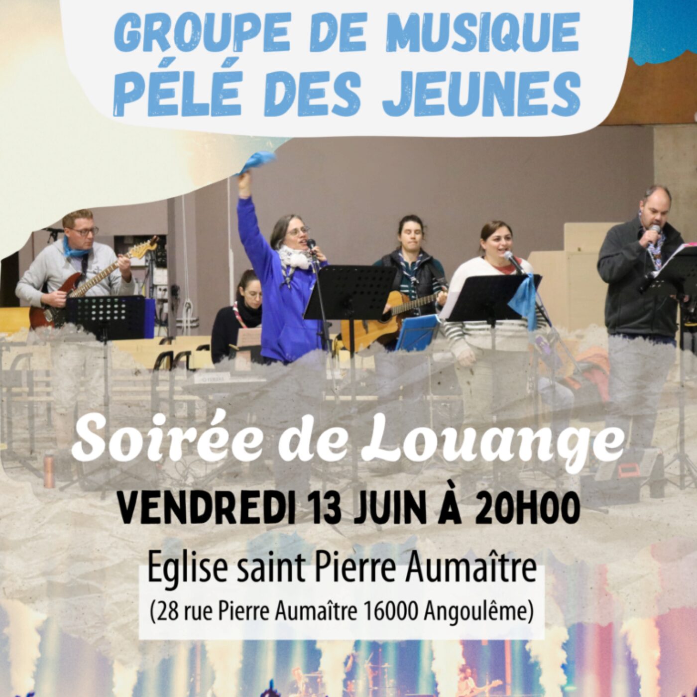 Une soirée louange vendredi à Angoulême dans l’ambiance du Pélé des jeunes episode artwork