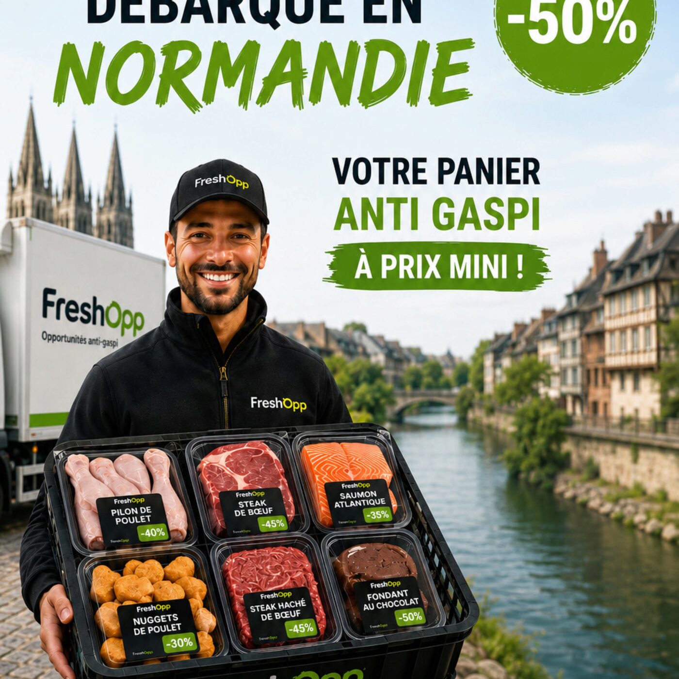 Freshopp une application contre le gaspillage alimentaire bientôt en Normandie episode artwork