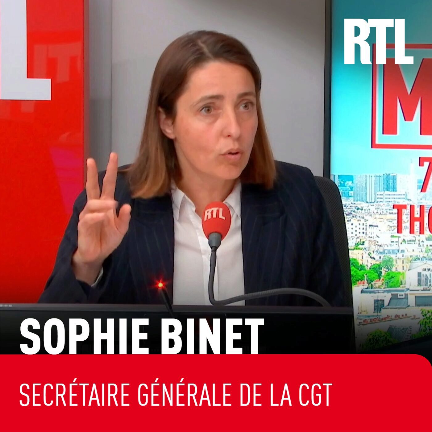 Proposition de loi du 1er-Mai : Sophie Binet (CGT) dénonce un "passage en force inacceptable d'Attal allié avec l'extrême droite" episode artwork