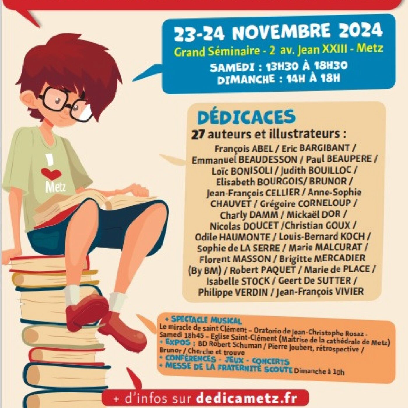 Le festival Dédica'metz est de retour les 23 et 24 novembre episode artwork