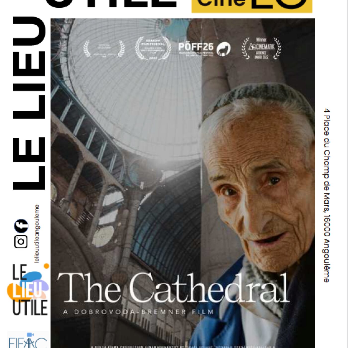 Projection du film-documentaire "The Cathedral" ce soir au Lieu Utile episode artwork