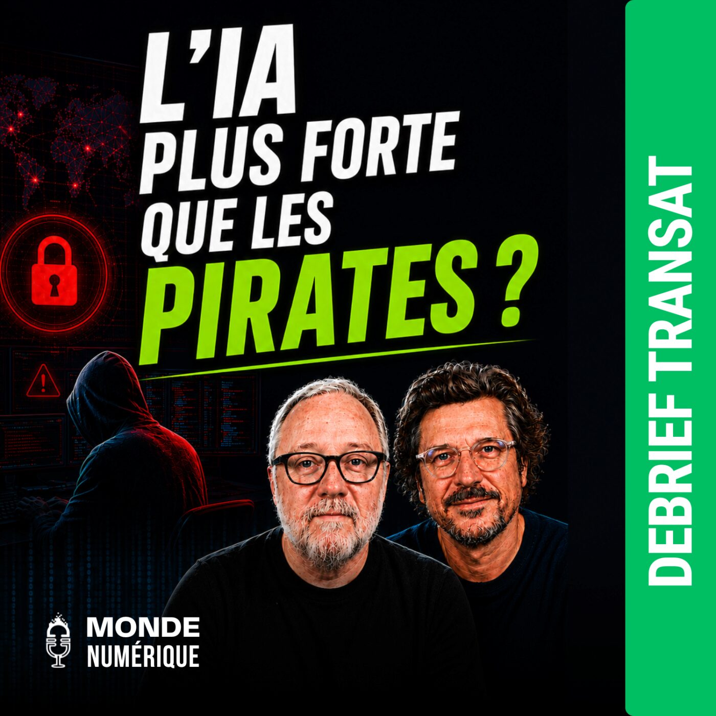 Des IA hors de contrôle attaquent plusieurs entreprises (🇫🇷🇨🇦 Debrief Transat 08/08/26) episode artwork
