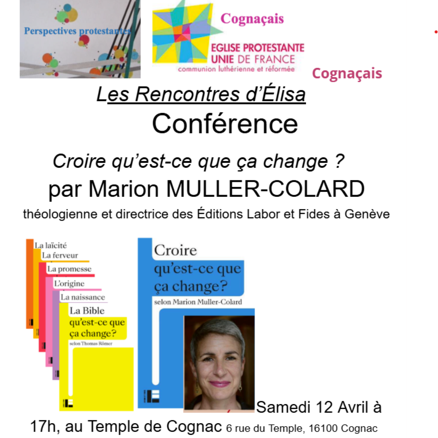 Marion Muller-Colard, théologienne et écrivaine, en conférence samedi à Cognac episode artwork